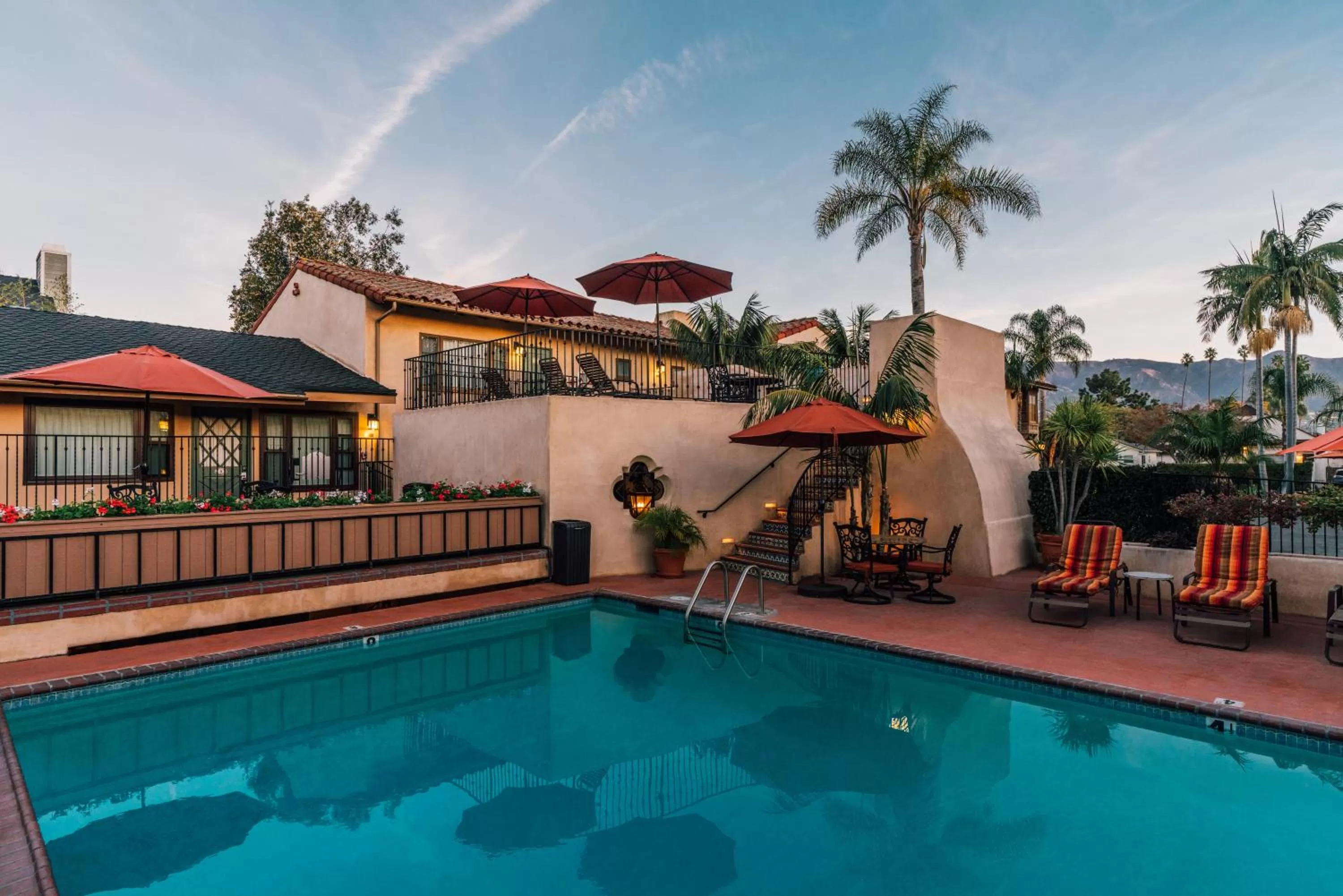 Swimming pool in Brisas Del Mar Inn at the Beach