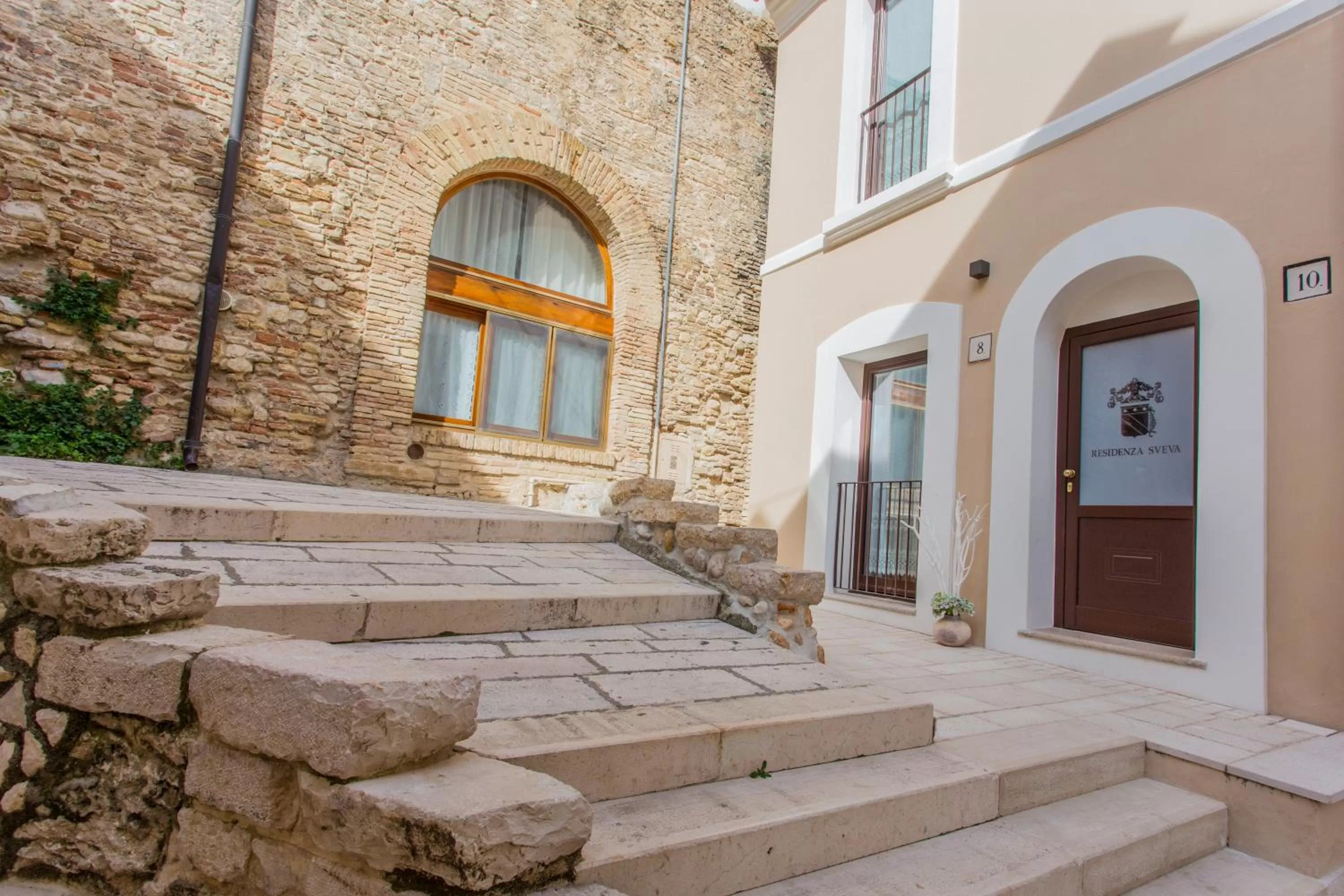 Facade/entrance in Residenza Sveva