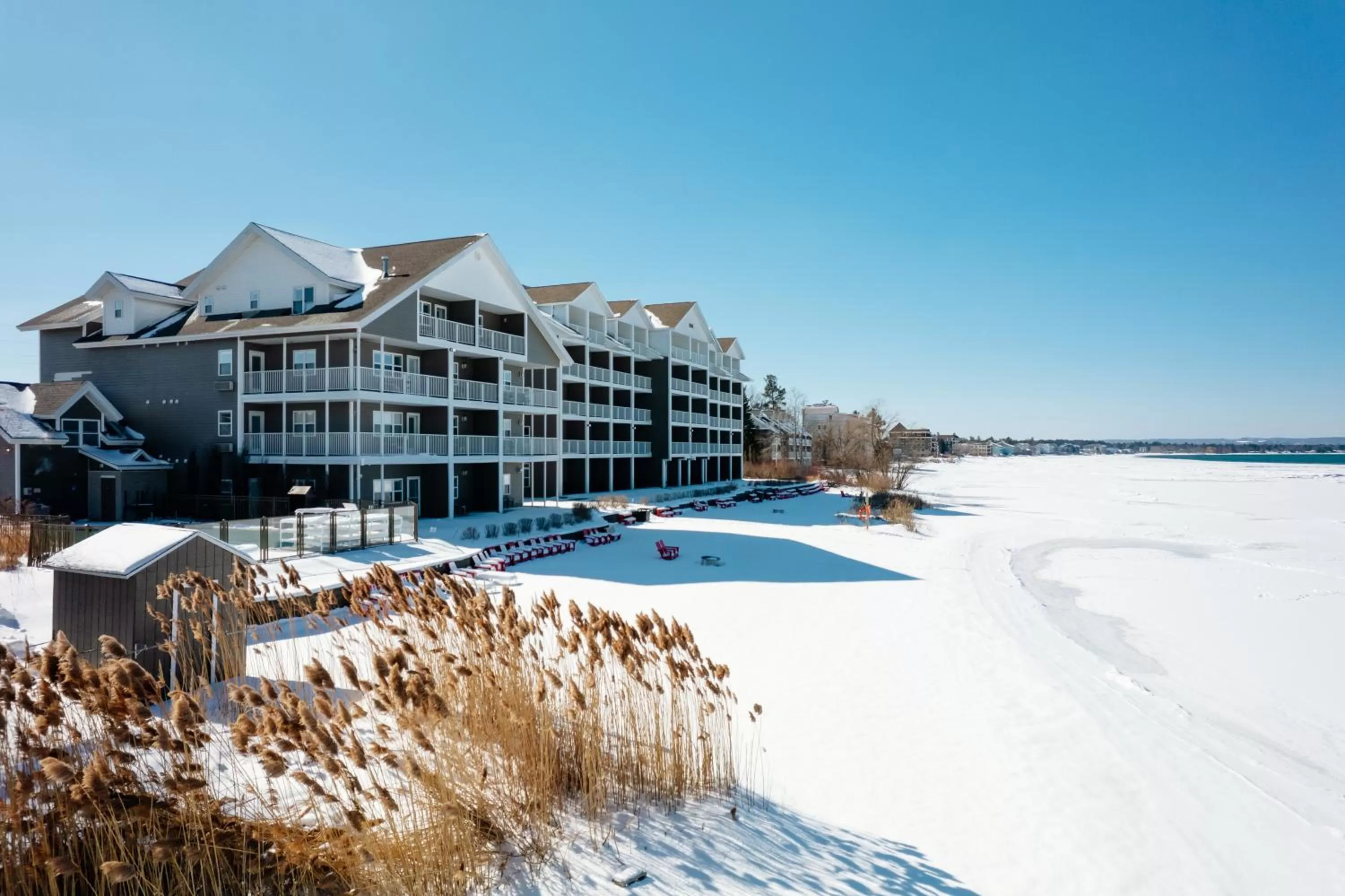 Property building in Cherry Tree Inn & Suites