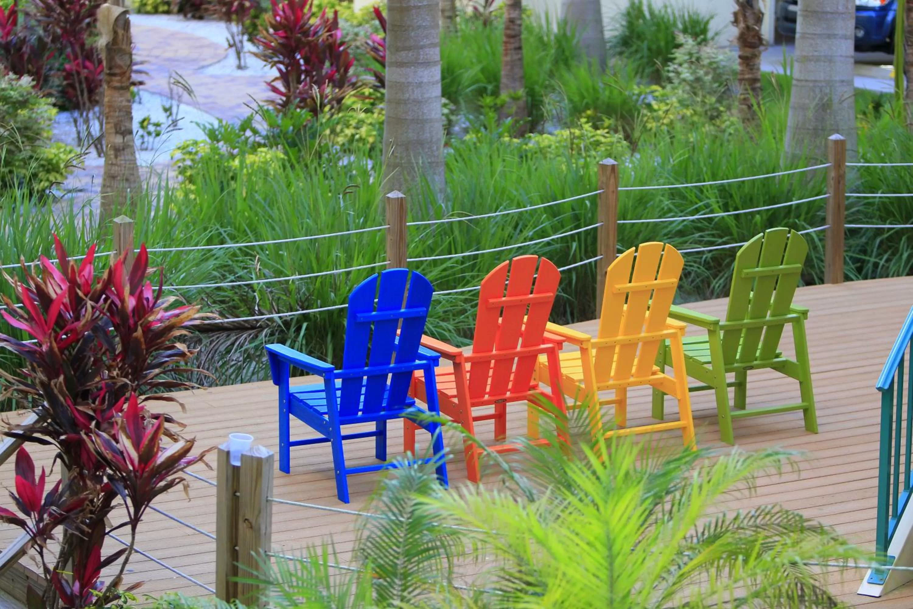 Balcony/Terrace in Sunset Vistas Two Bedroom Beachfront Suites