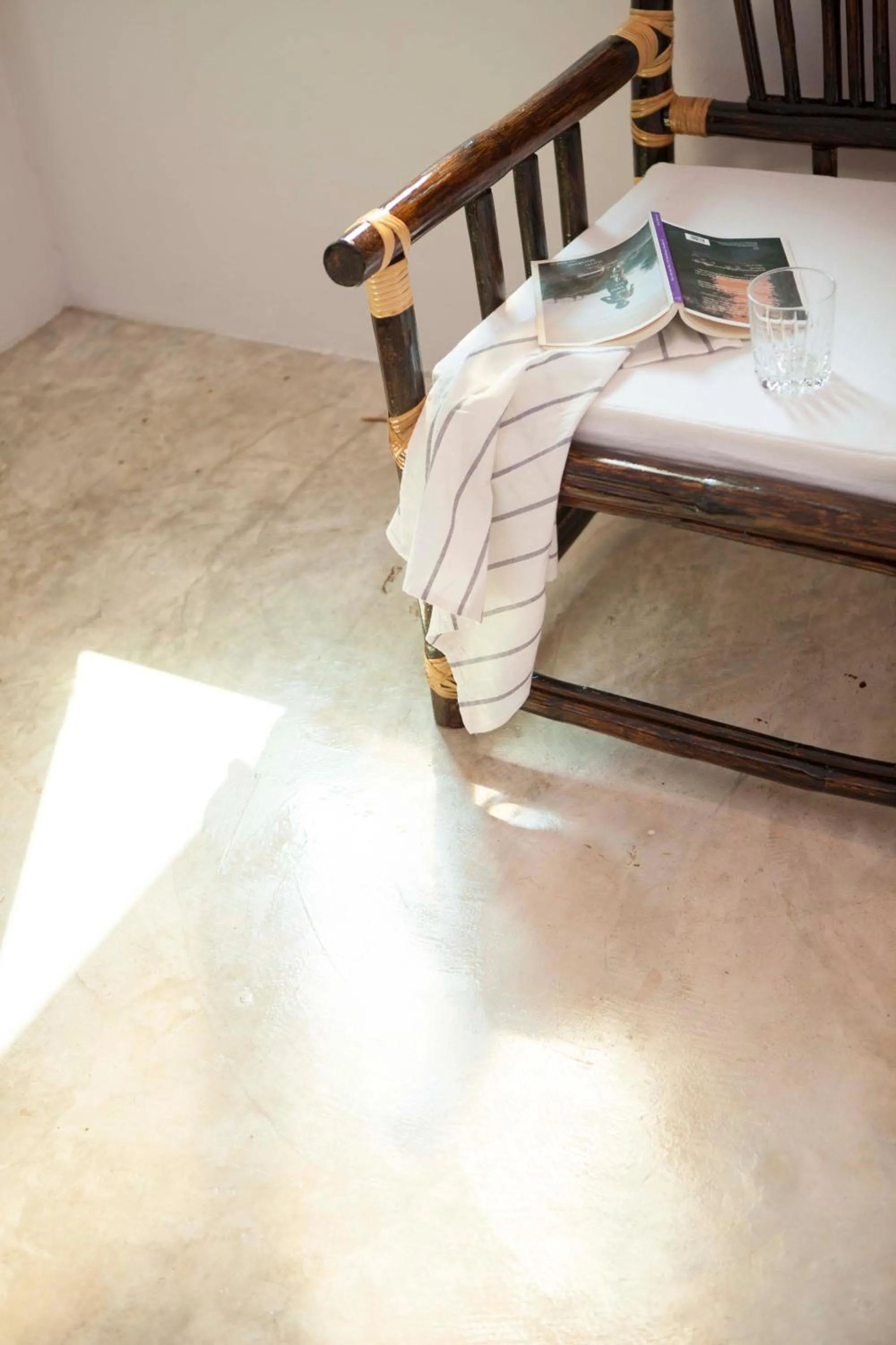 Seating area, Bed in Foresta Villa