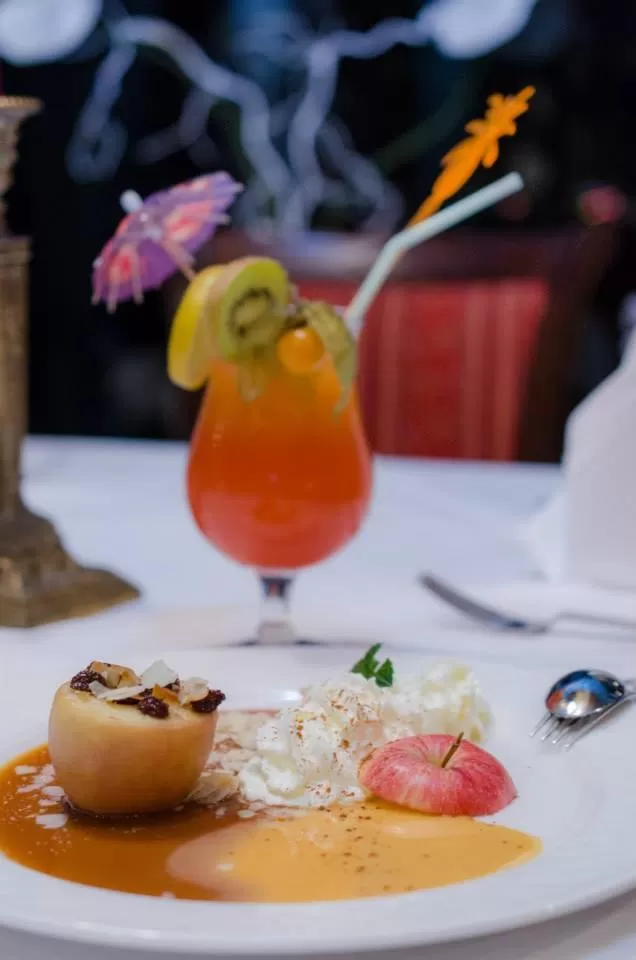 Food and drinks in Hotel Borchers