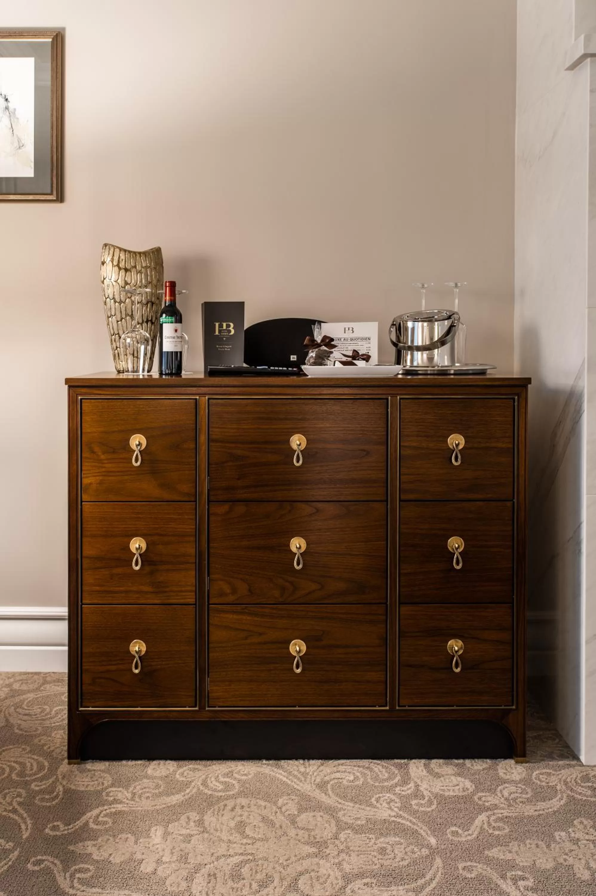 Decorative detail in Hôtel Birks Montréal