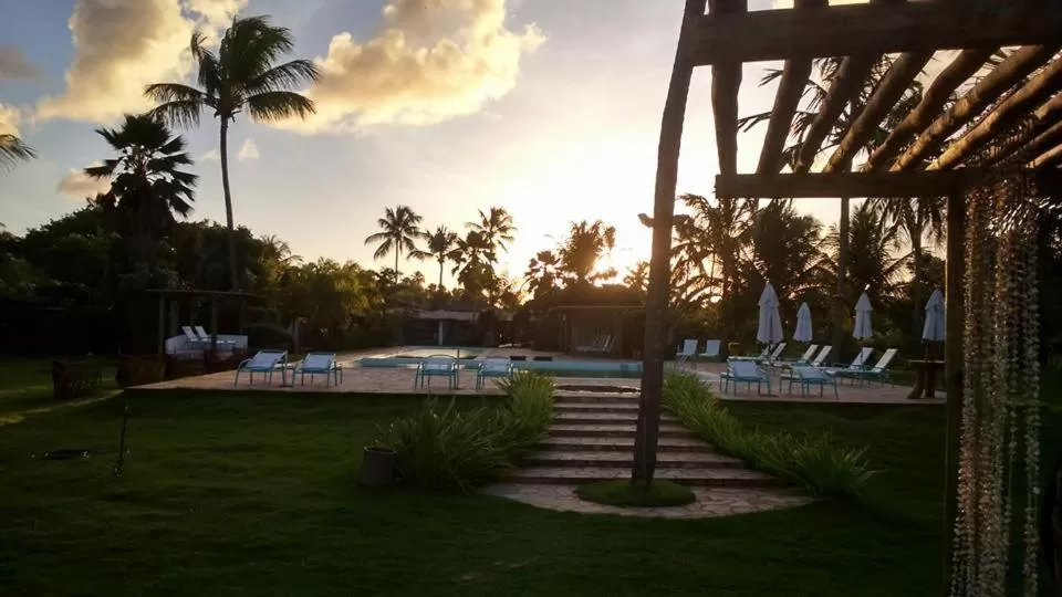 Aqua park, Swimming Pool in Pousada Aldeia Beijupirá