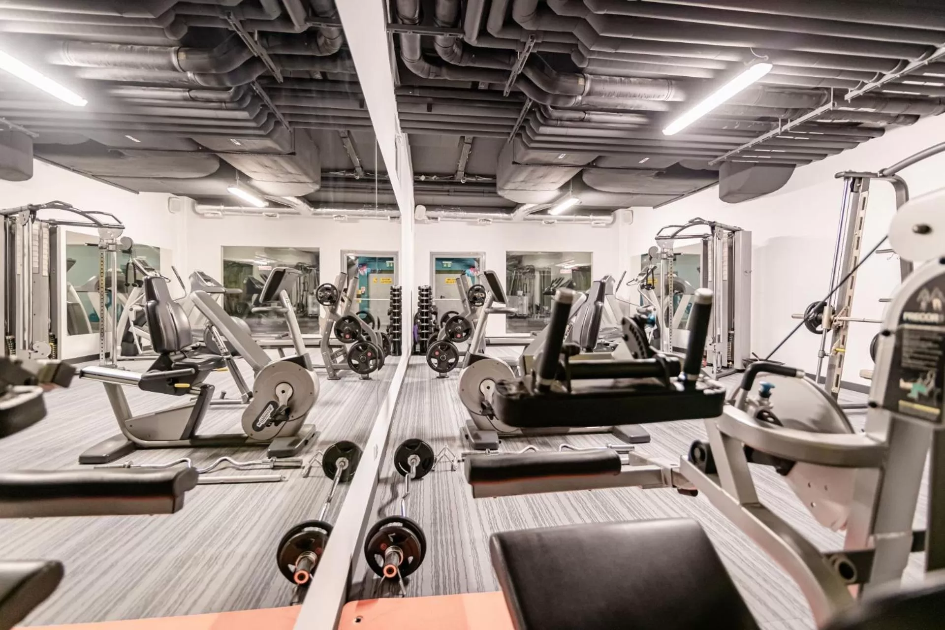 Fitness centre/facilities in Copernicus Toruń Hotel