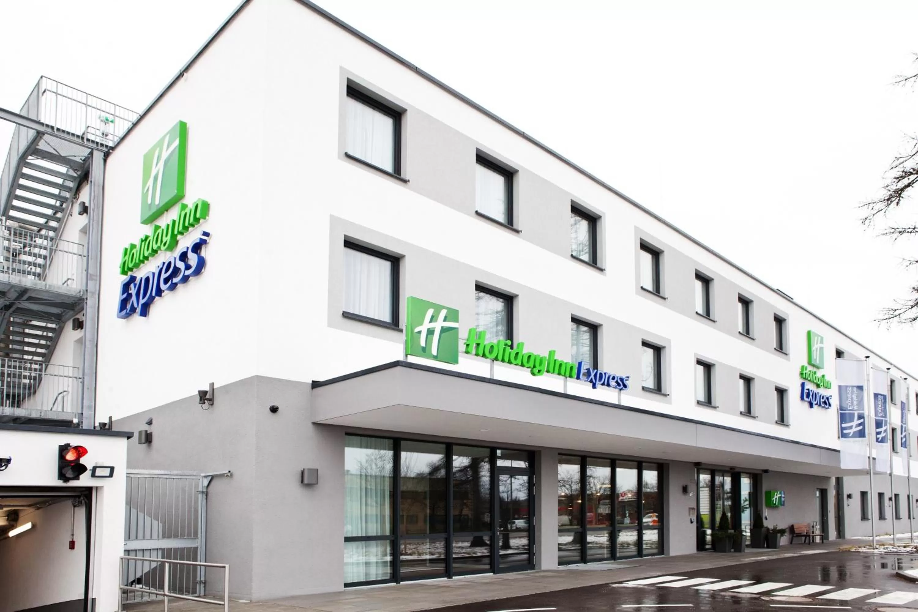 Property building in Holiday Inn Express Munich - Olympiapark by IHG