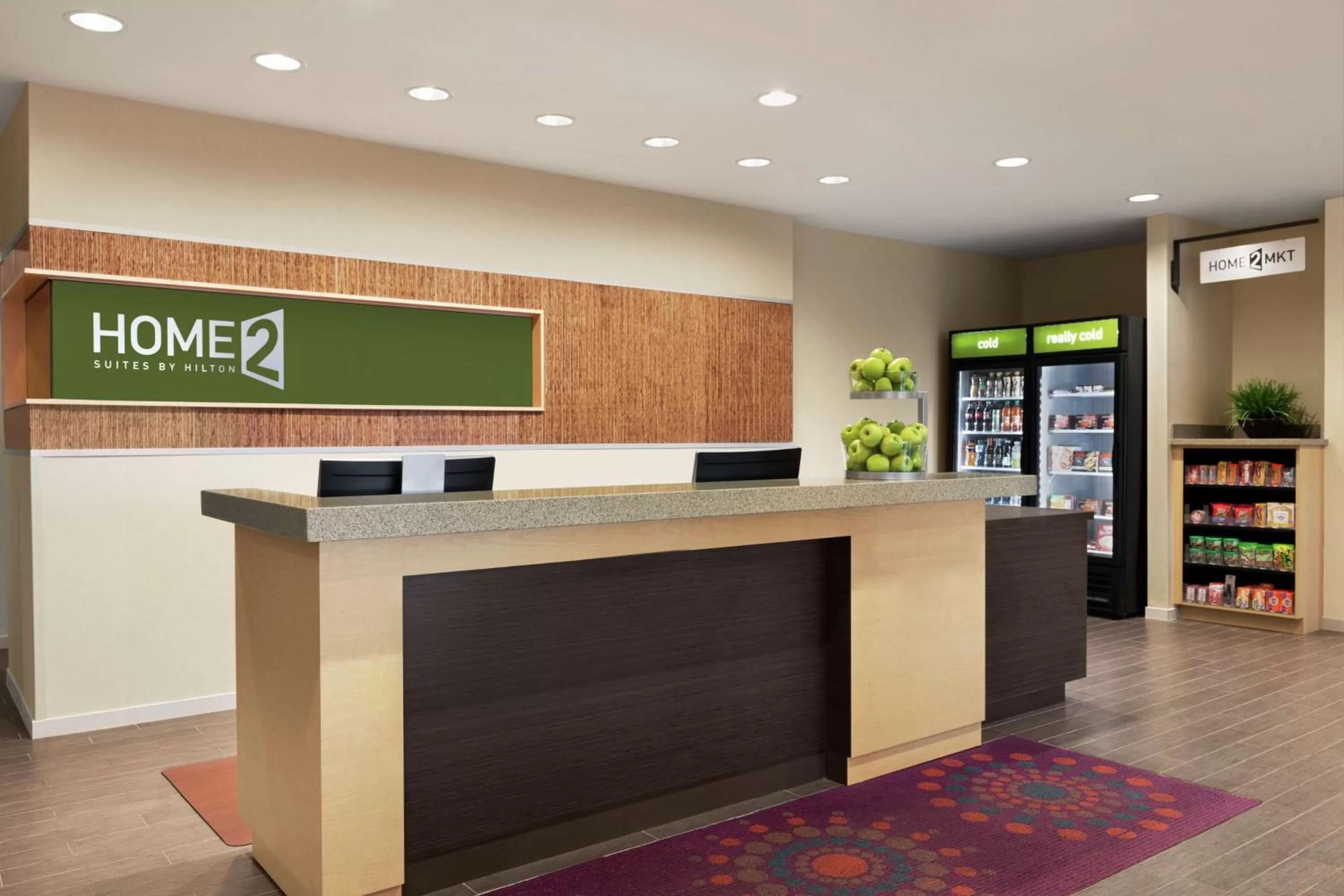 Lobby or reception in Home2 Suites By Hilton Savannah Airport