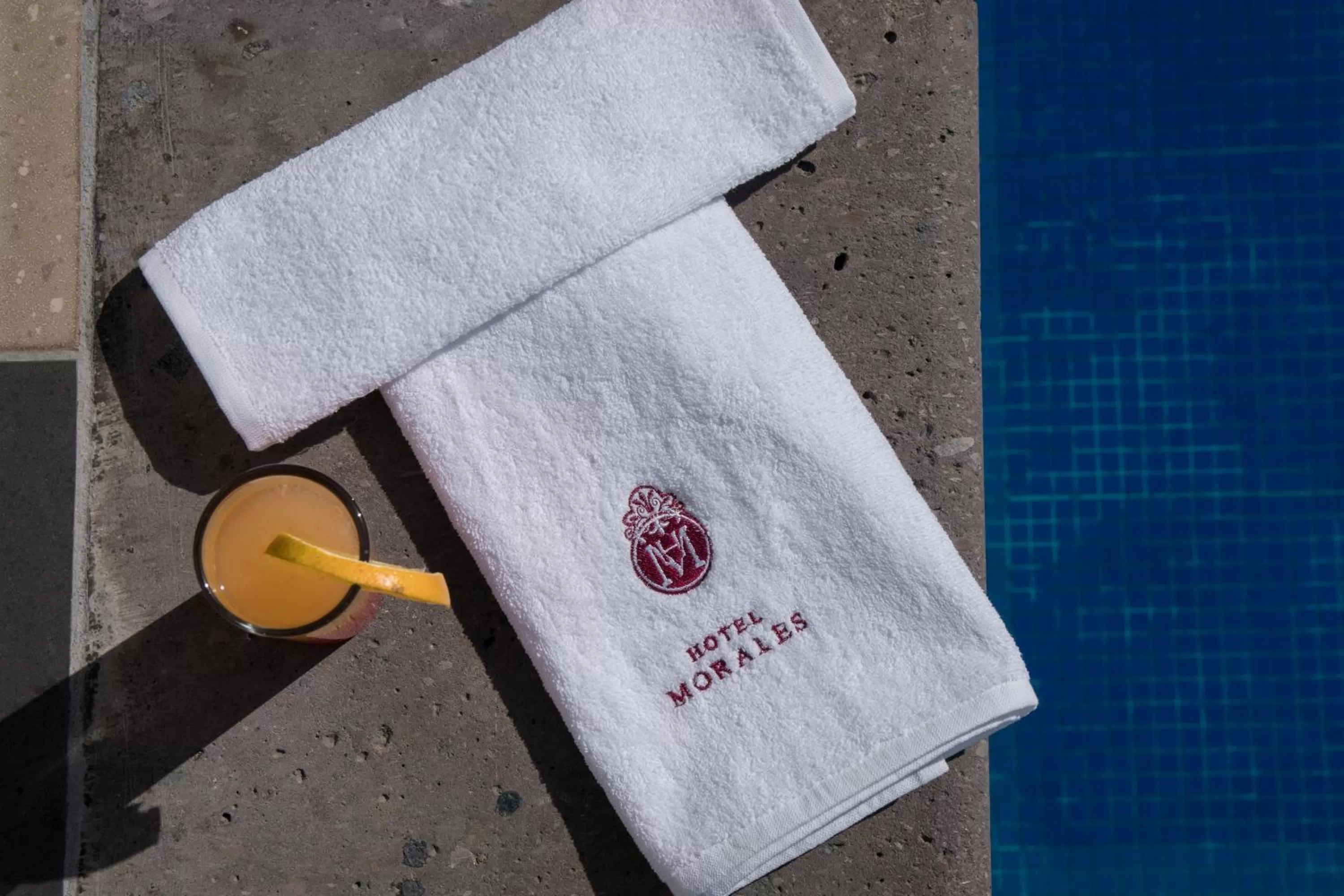 Swimming pool in Hotel Morales Historical & Colonial Downtown Core