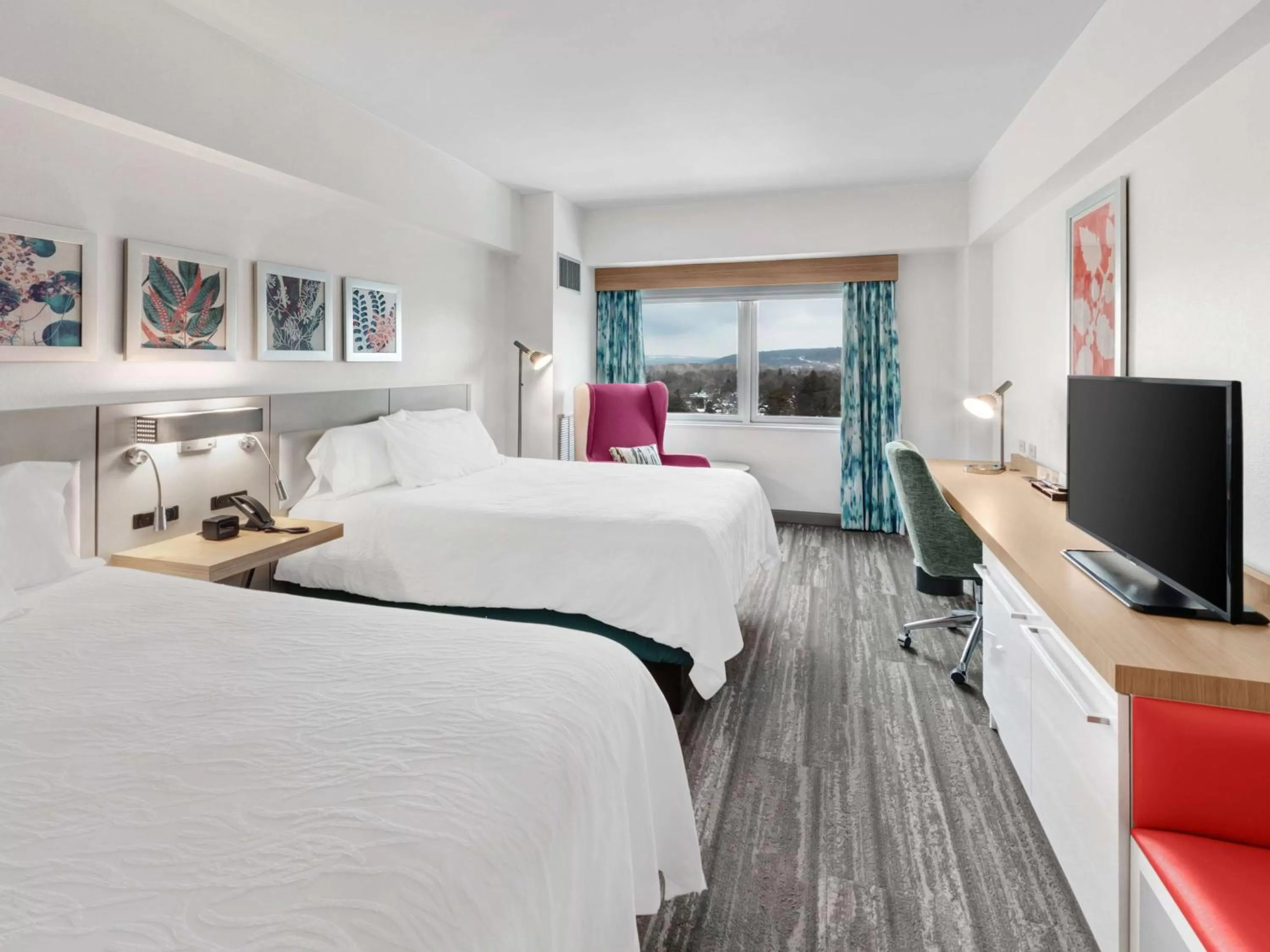 Bedroom, Bed in Hilton Garden Inn Ithaca