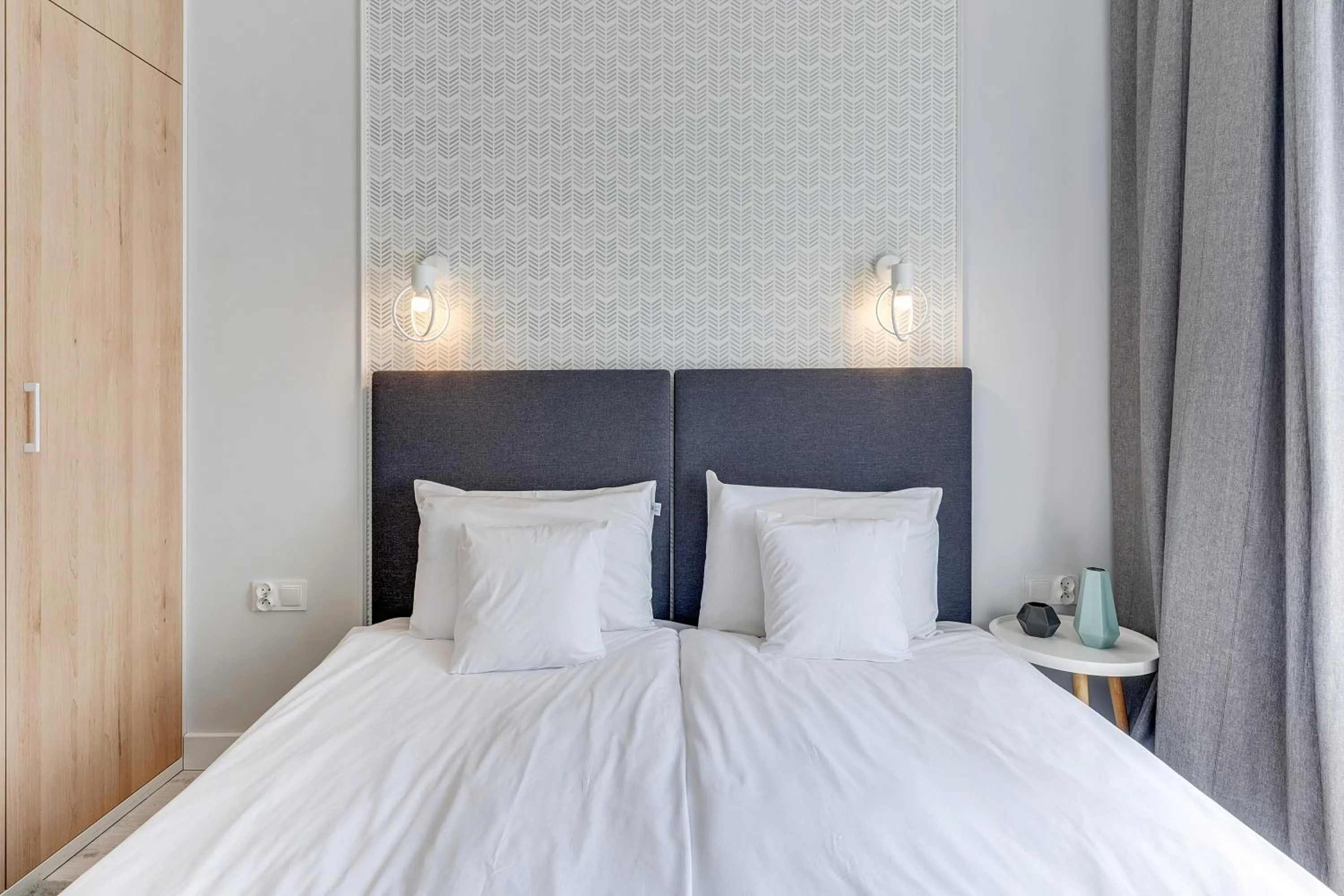 Bedroom, Bed in GRANO APARTMENTS Gdańsk Motława SPA & Wellness