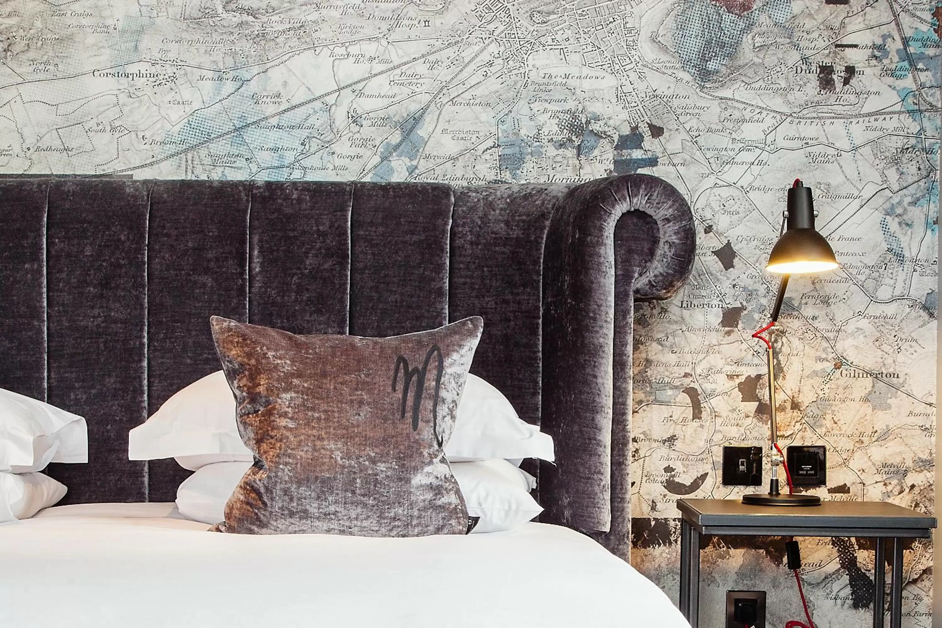 Bed in Malmaison Edinburgh