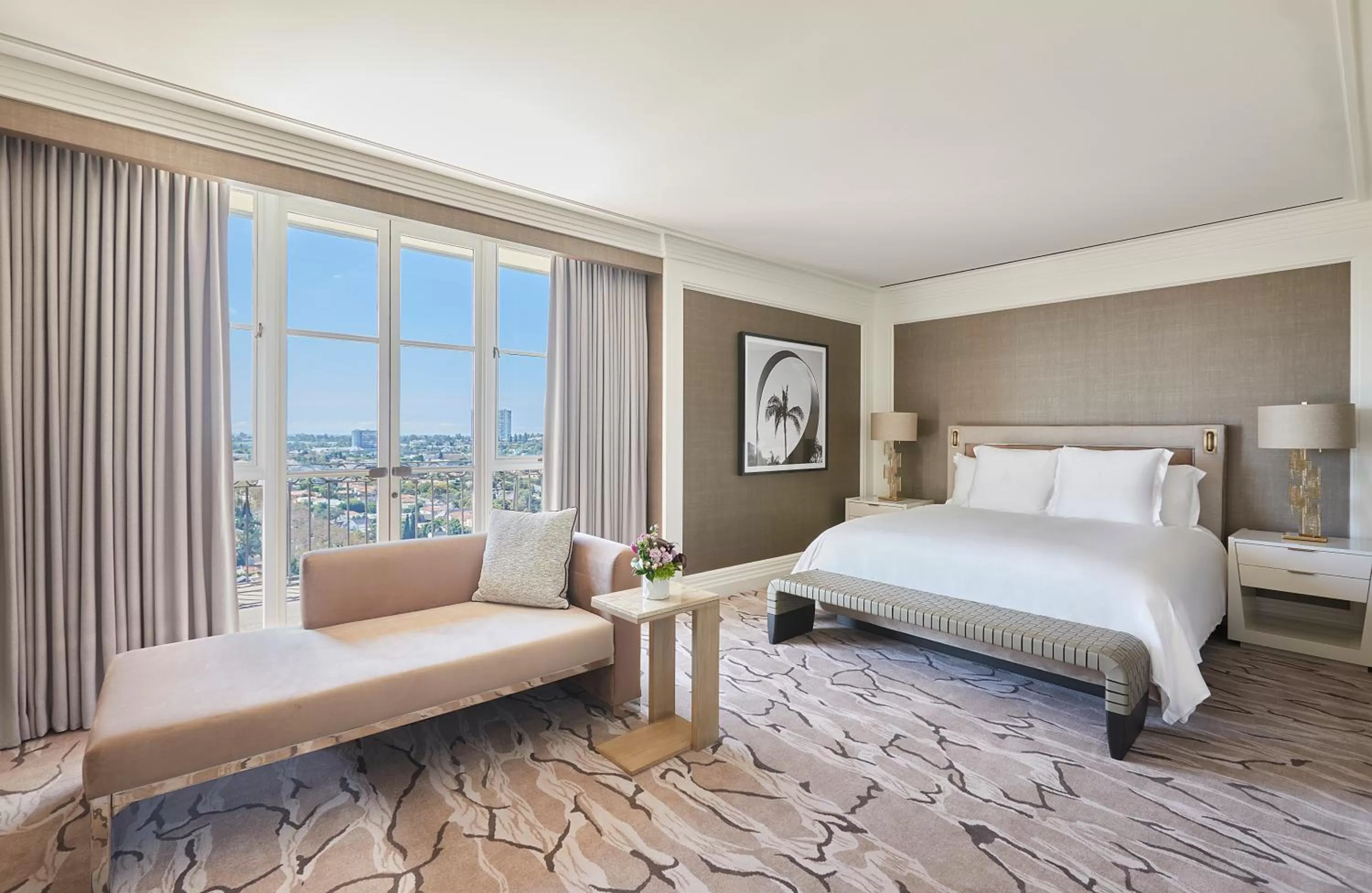 Bedroom, Bed in Beverly Wilshire, A Four Seasons Hotel