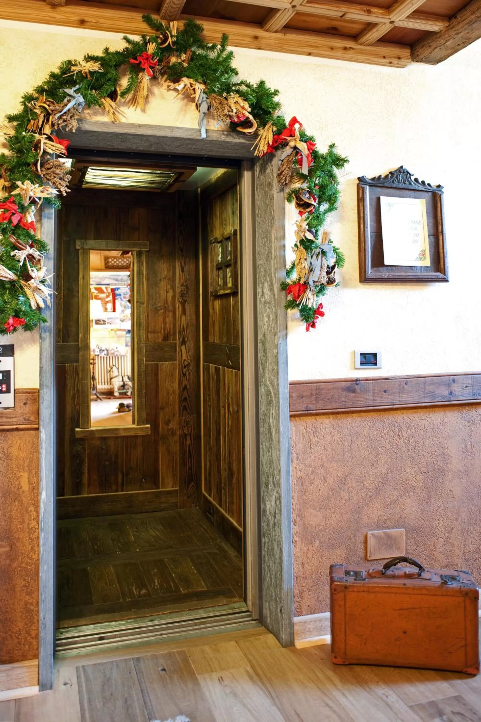 Lobby or reception in Hotel Chalet La Meridiana