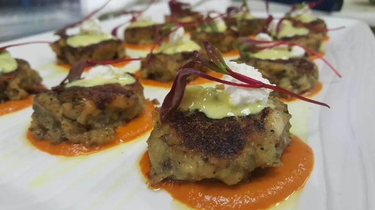 Food close-up in The Old Lyme Inn