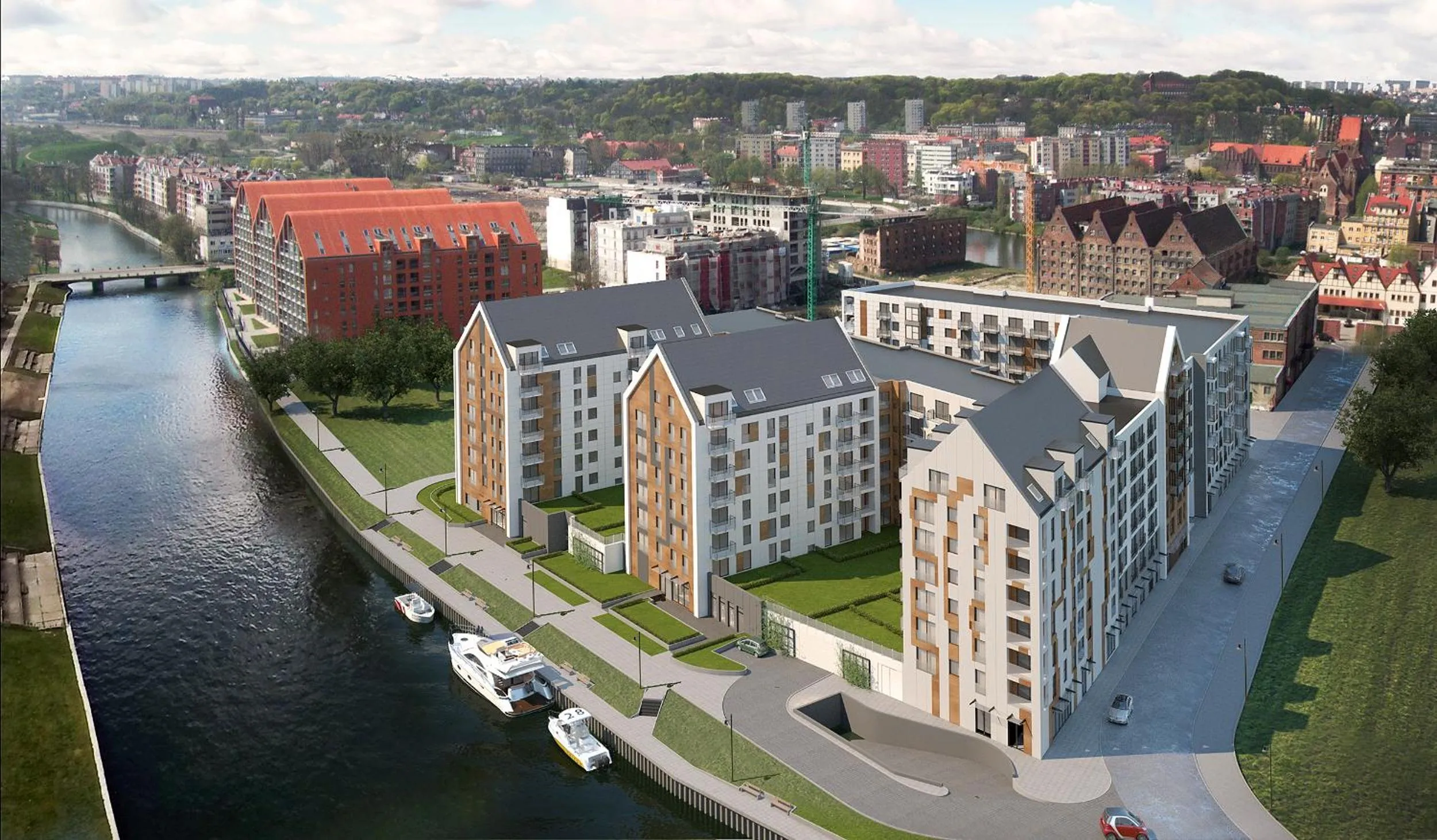 Property building in GRANO APARTMENTS Gdańsk Motława SPA & Wellness