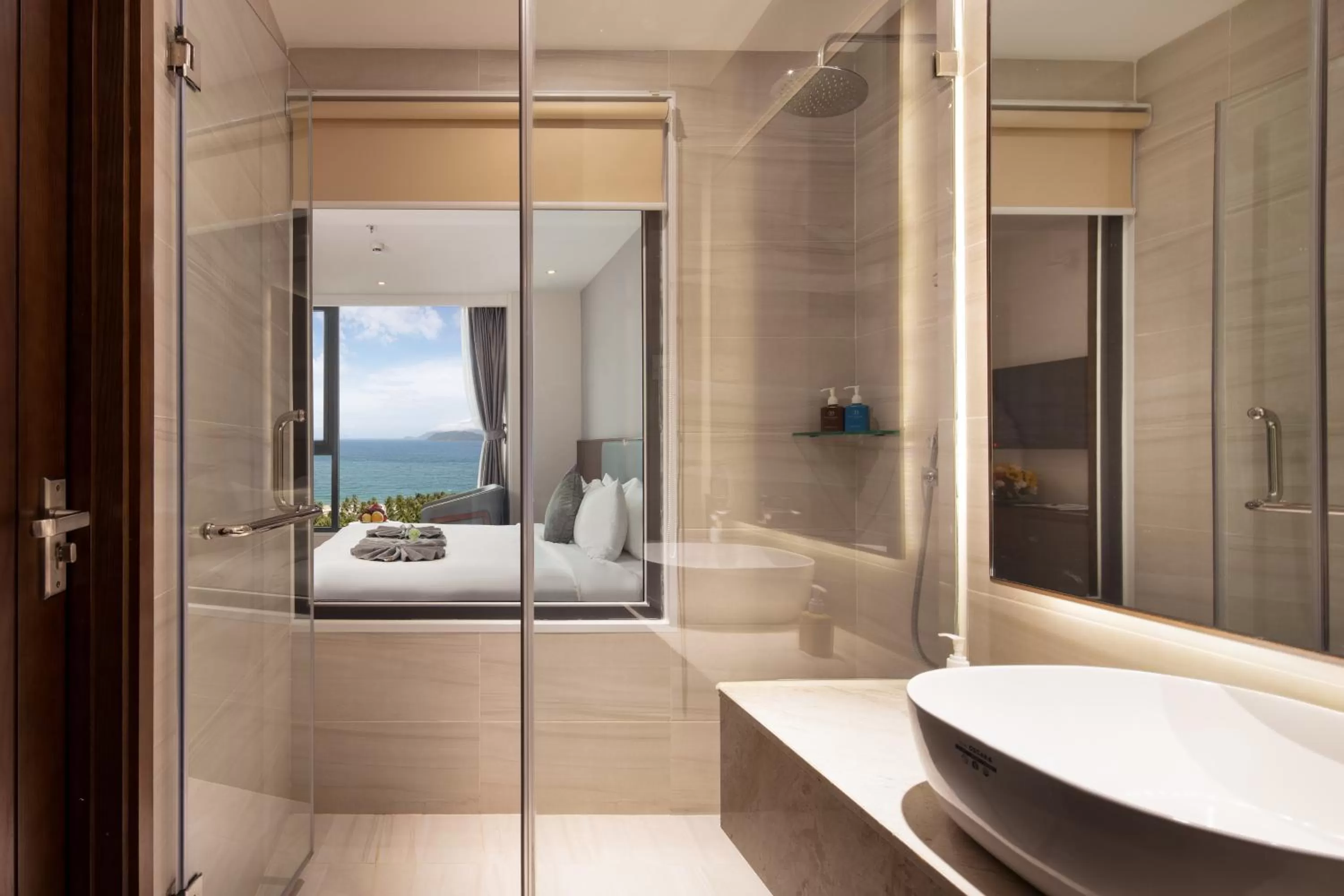 Shower in DTX Hotel Nha Trang