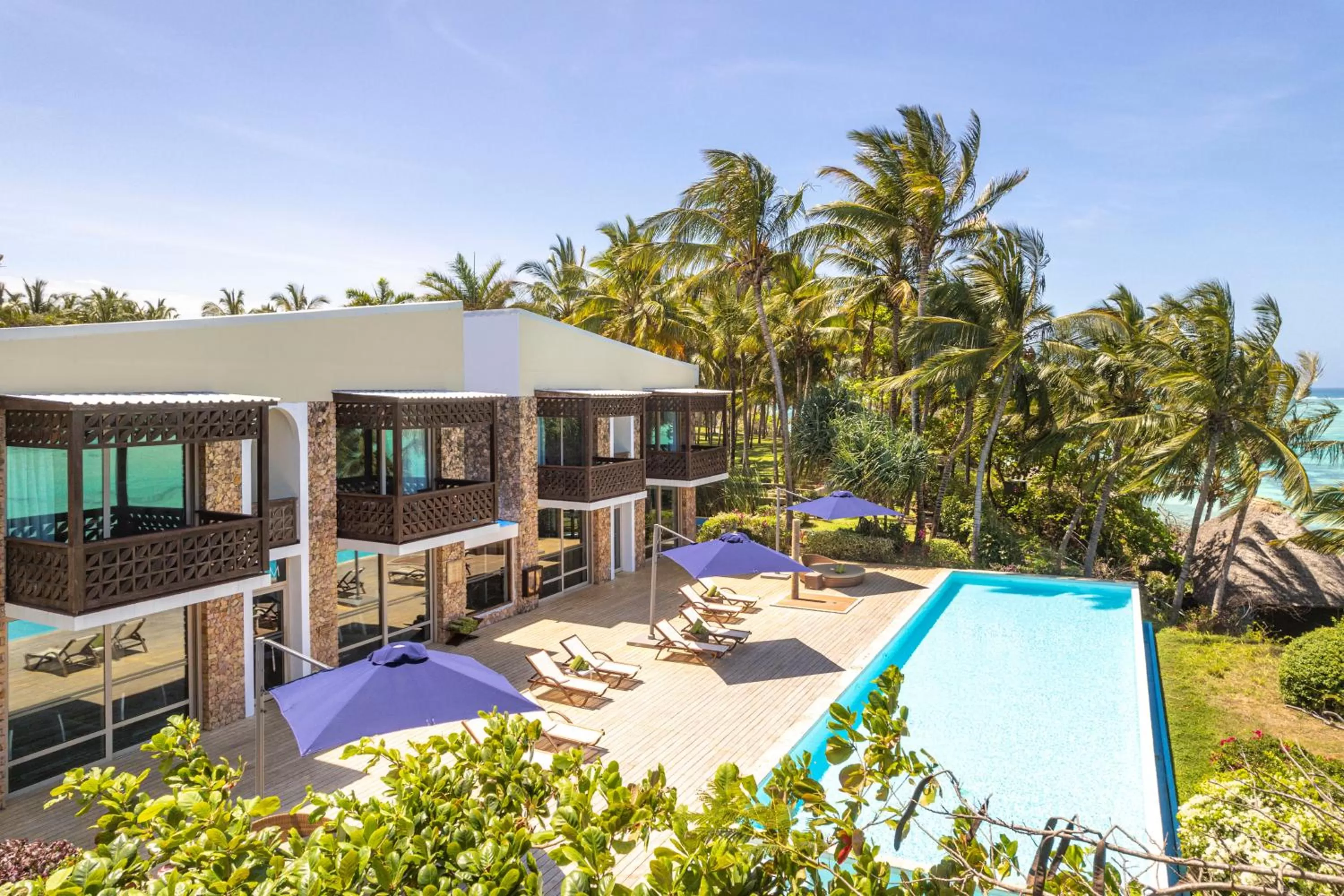 Swimming pool in Melia Zanzibar