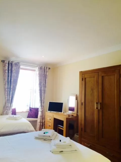 Bed in The Crown Hotel