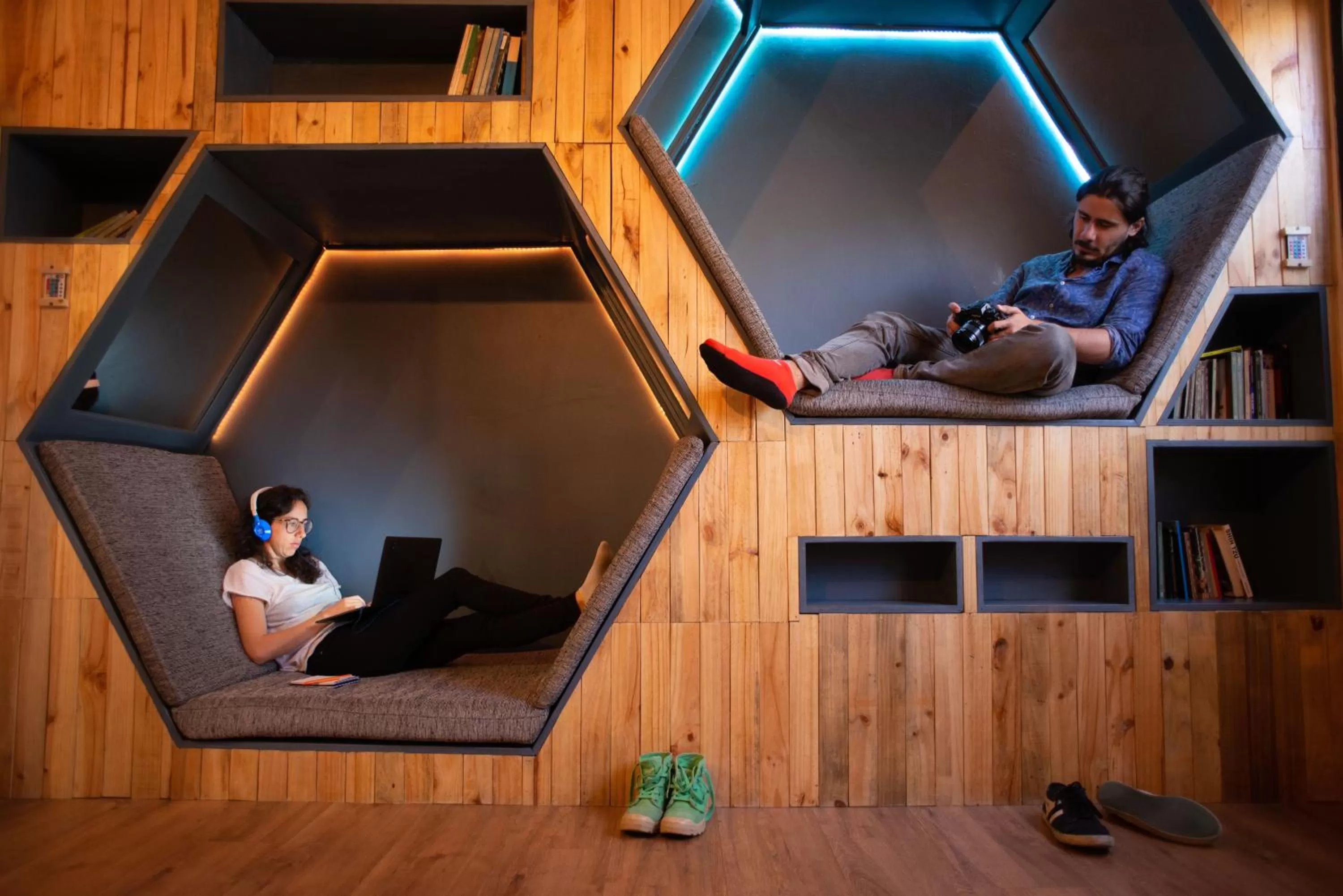 Library in Selina Quito