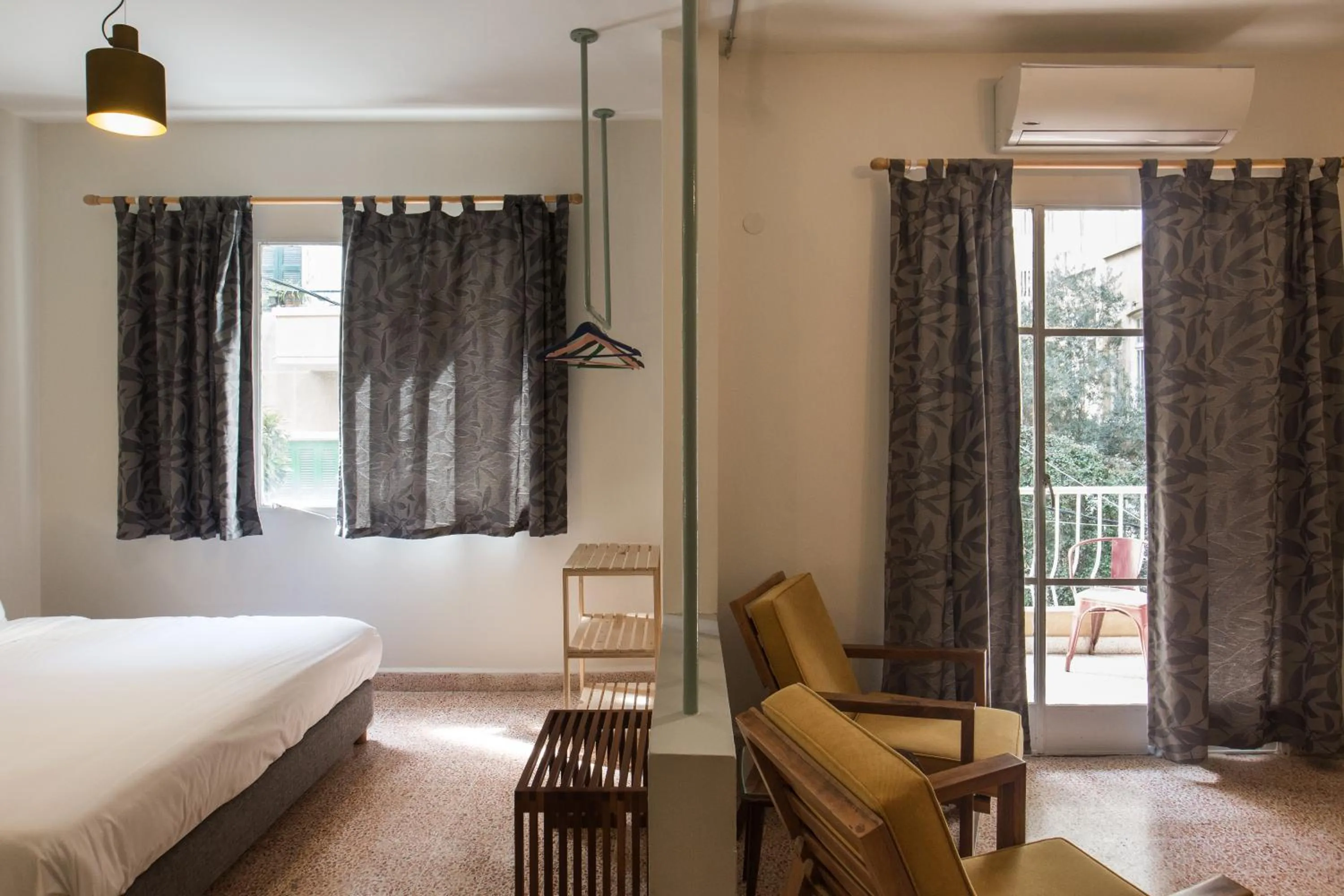 Bed in The Grand Meshmosh Hotel