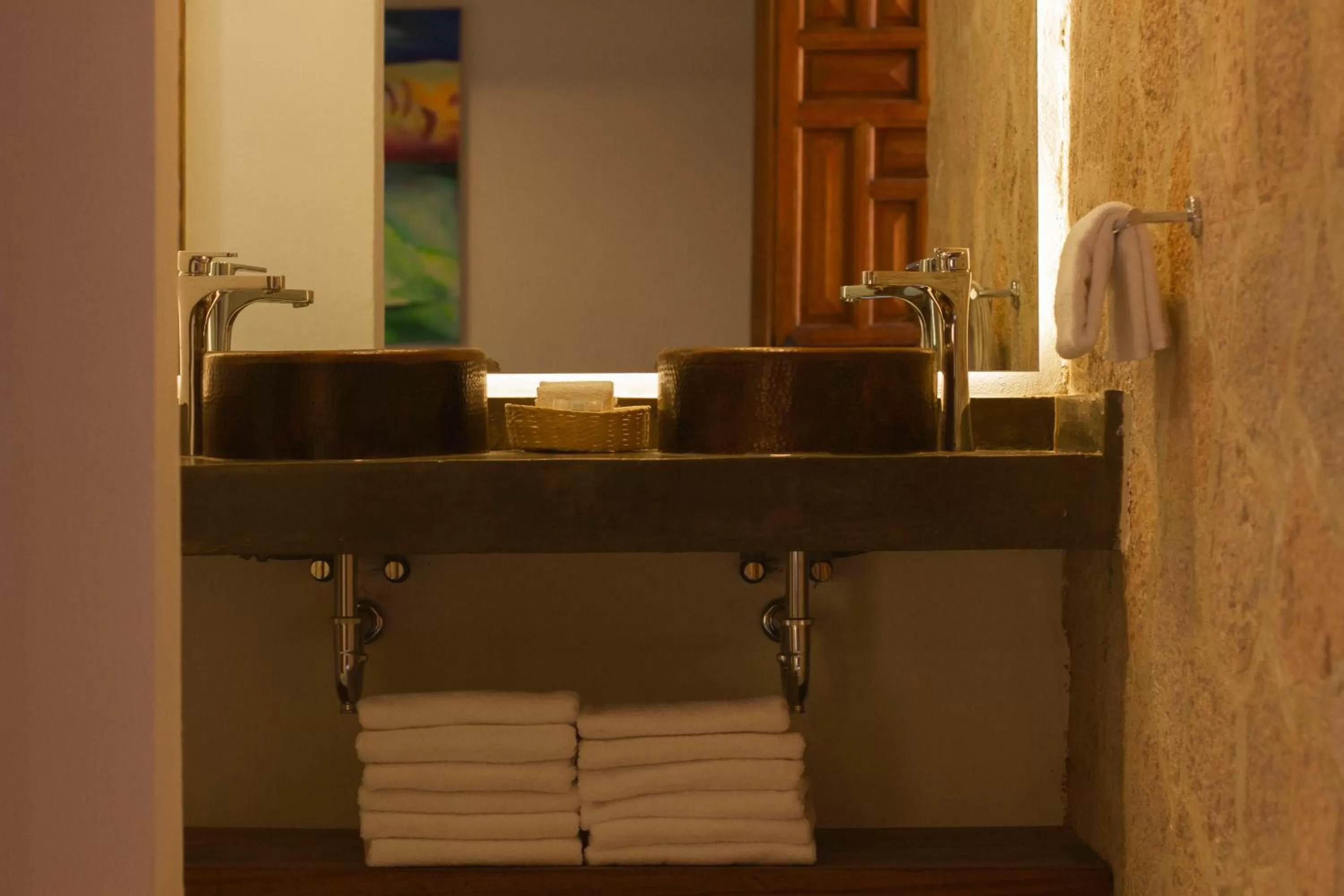 Bathroom in NaNa Vida Hotel Morelia