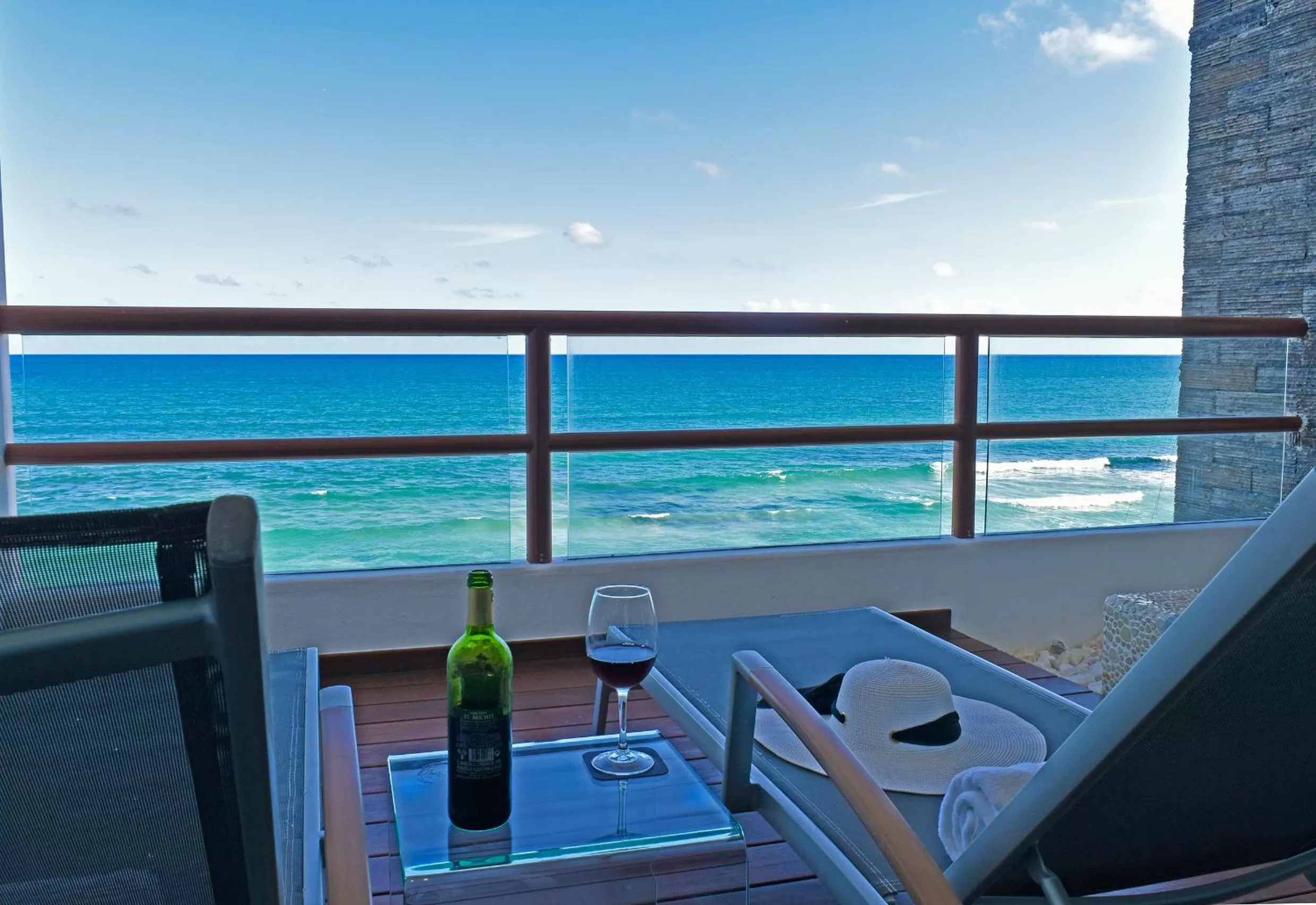 Balcony/Terrace in Senses Riviera Maya - Ocean Front Boutique Hotel - Adults only