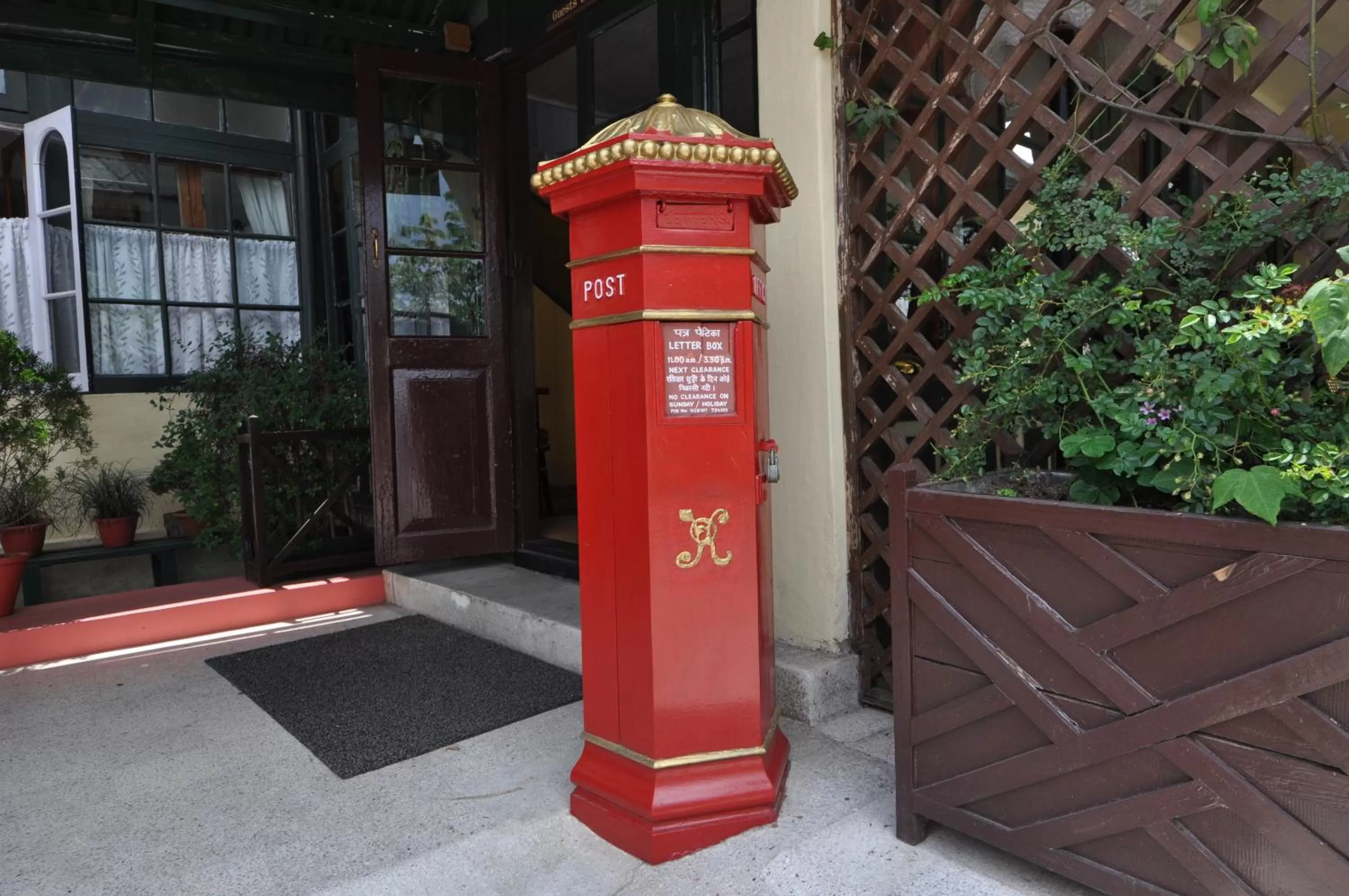 Facade/entrance in Windamere Hotel - A Colonial Heritage