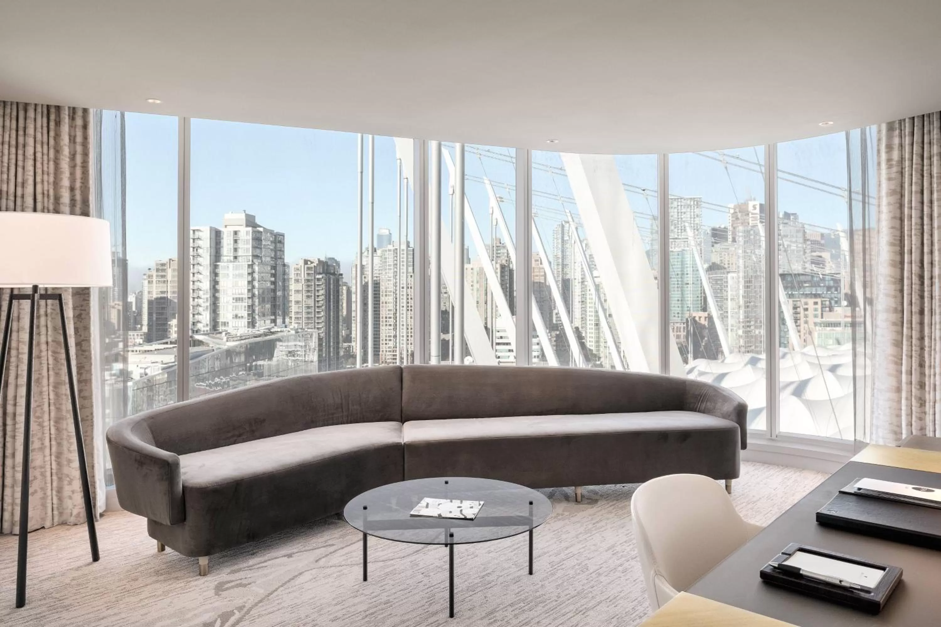 Living room in JW Marriott Parq Vancouver