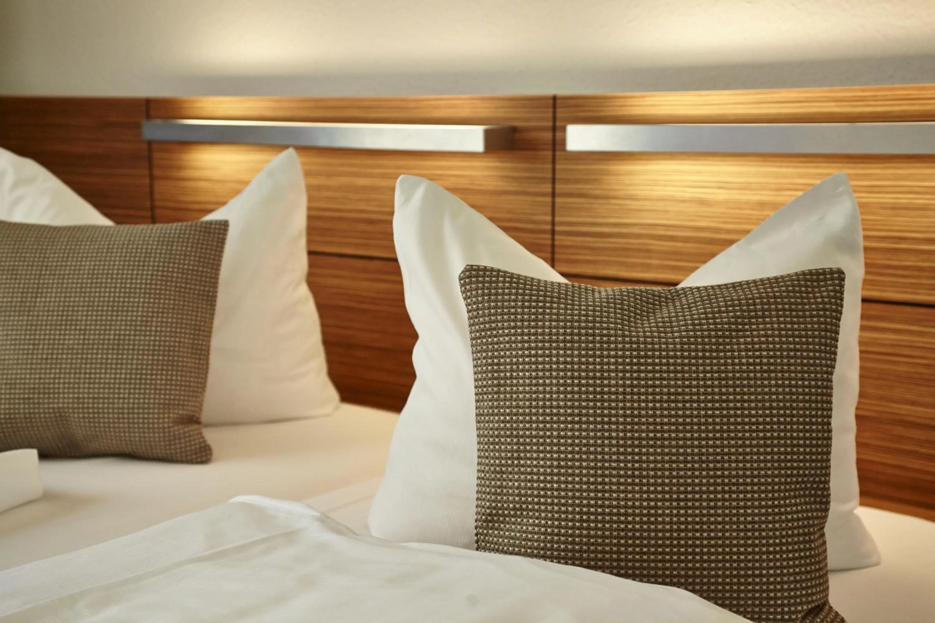 Decorative detail, Bed in Hotel Prinzregent