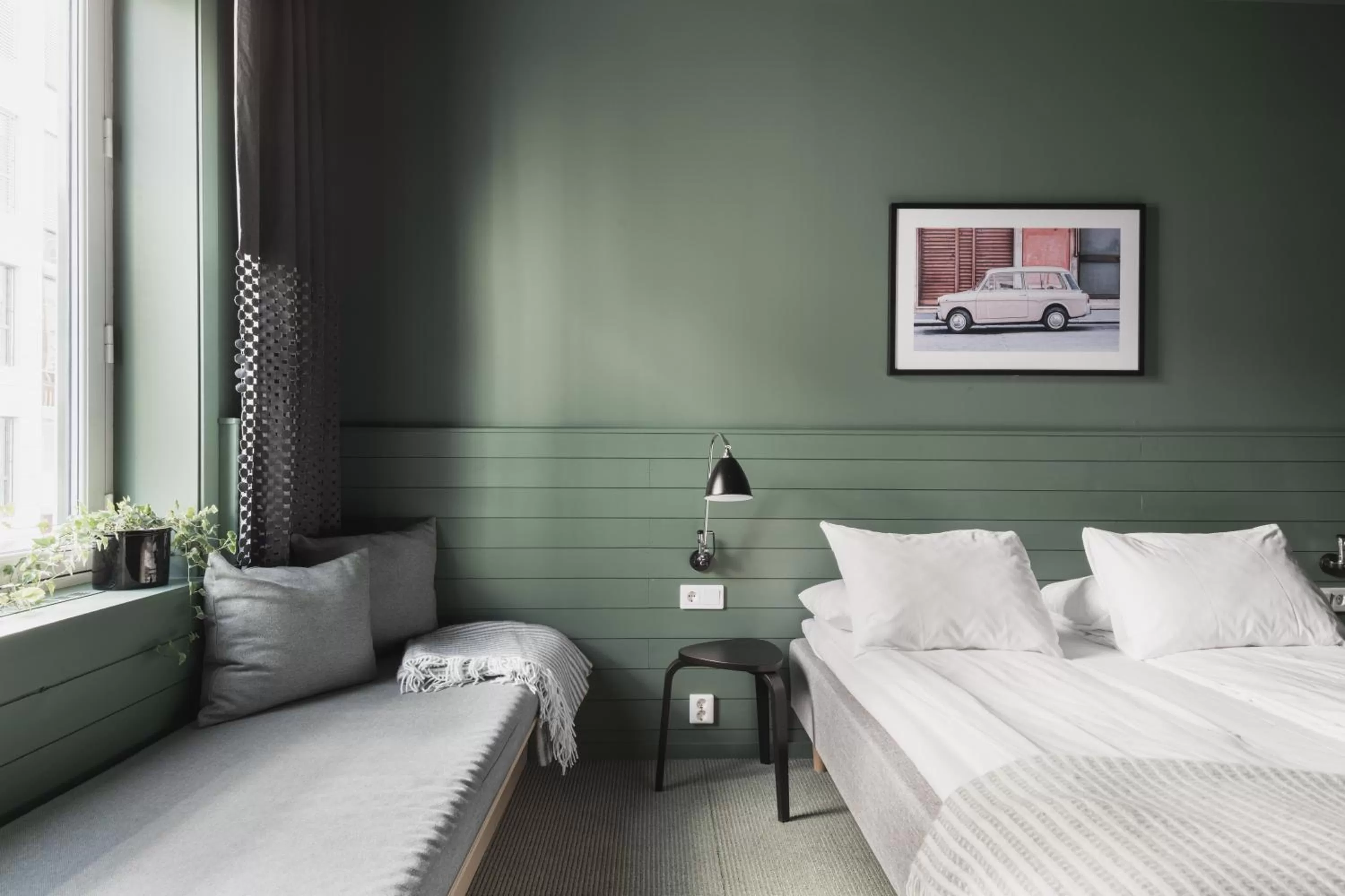 Bed in Augustin Hotel