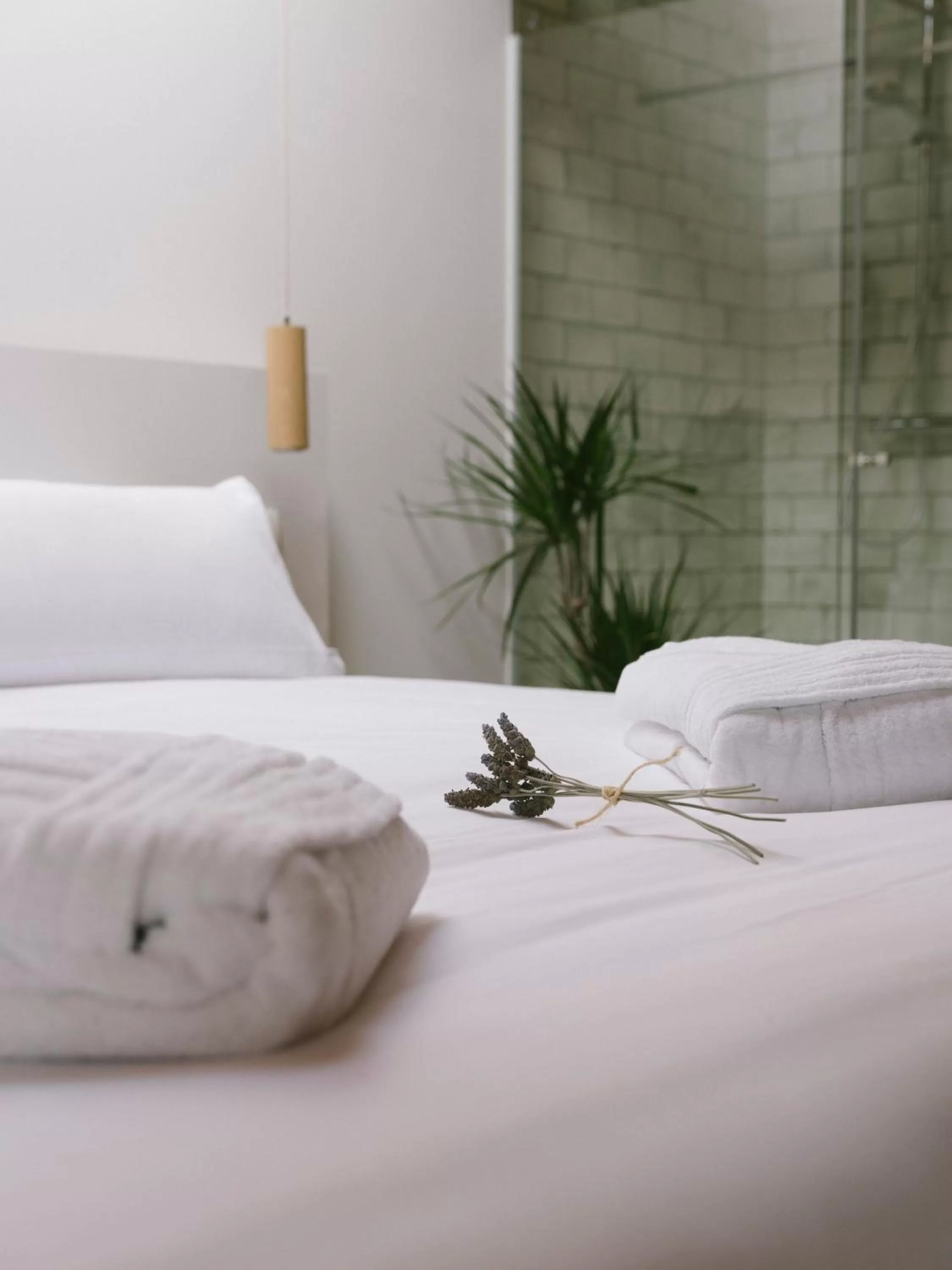 Bed in Hotel Nafarrola - Gastronomy & Wine