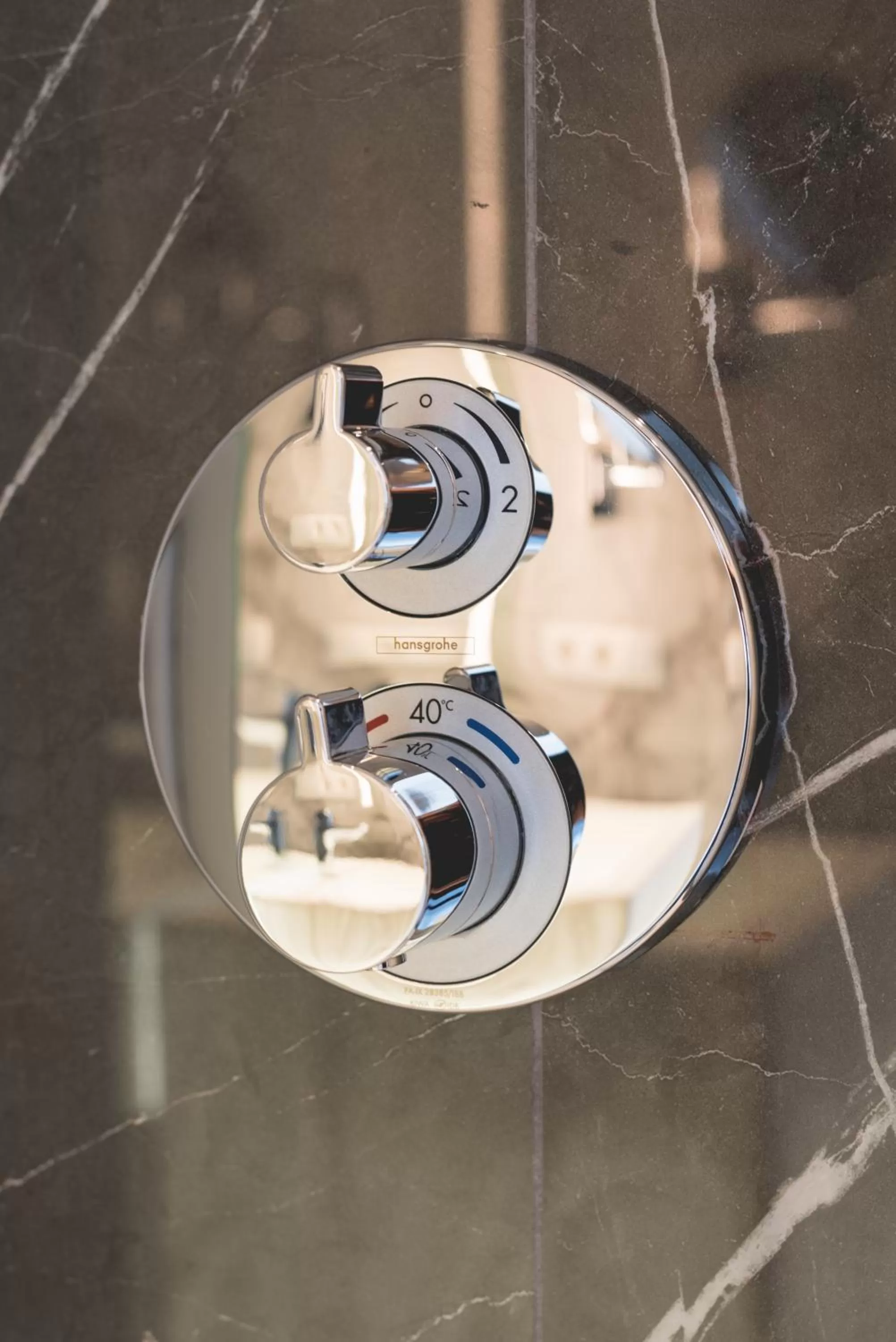 Shower in Boutique Hotel Sablon by CW Hotel Collection