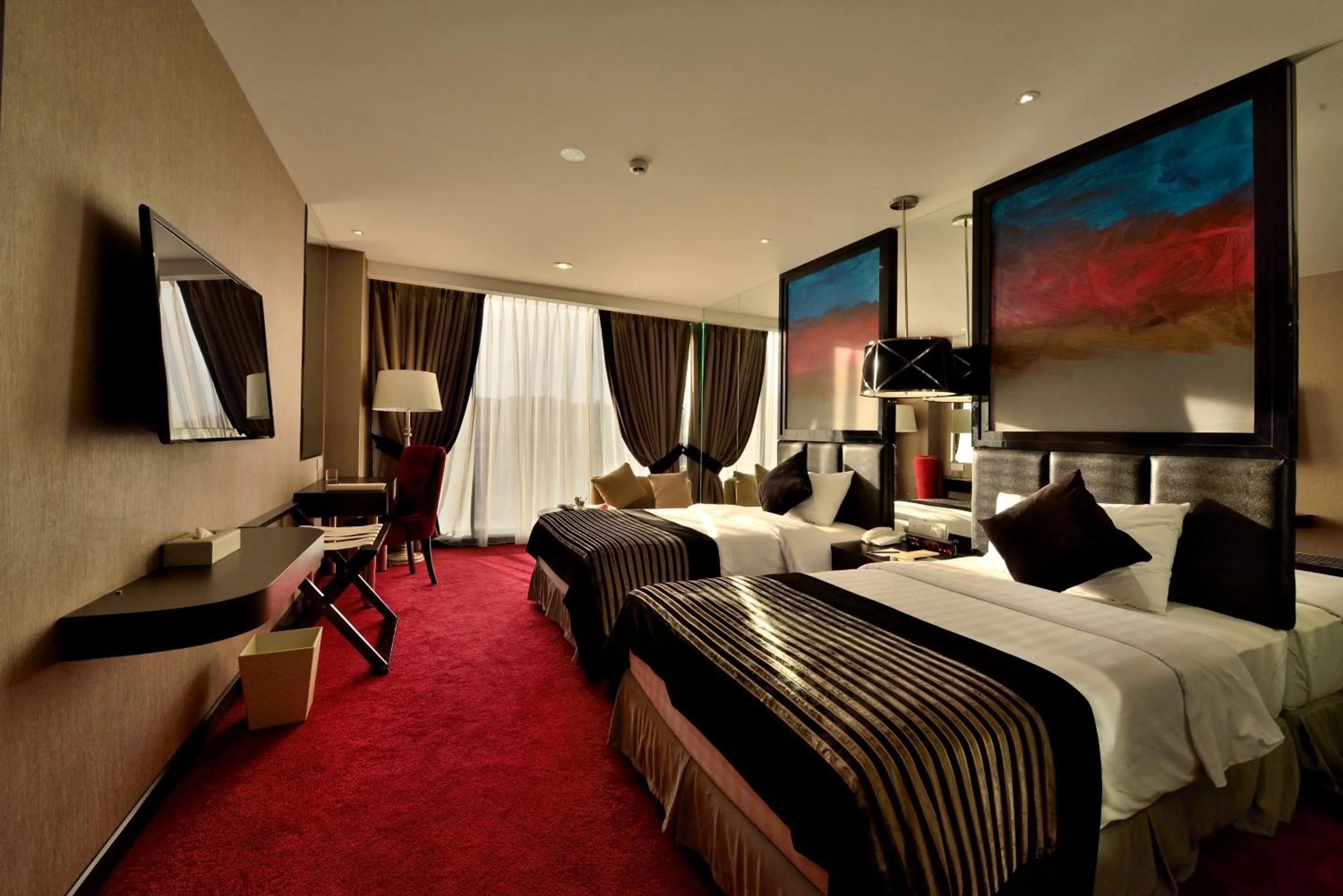 Bed in Amaroossa Cosmo Jakarta