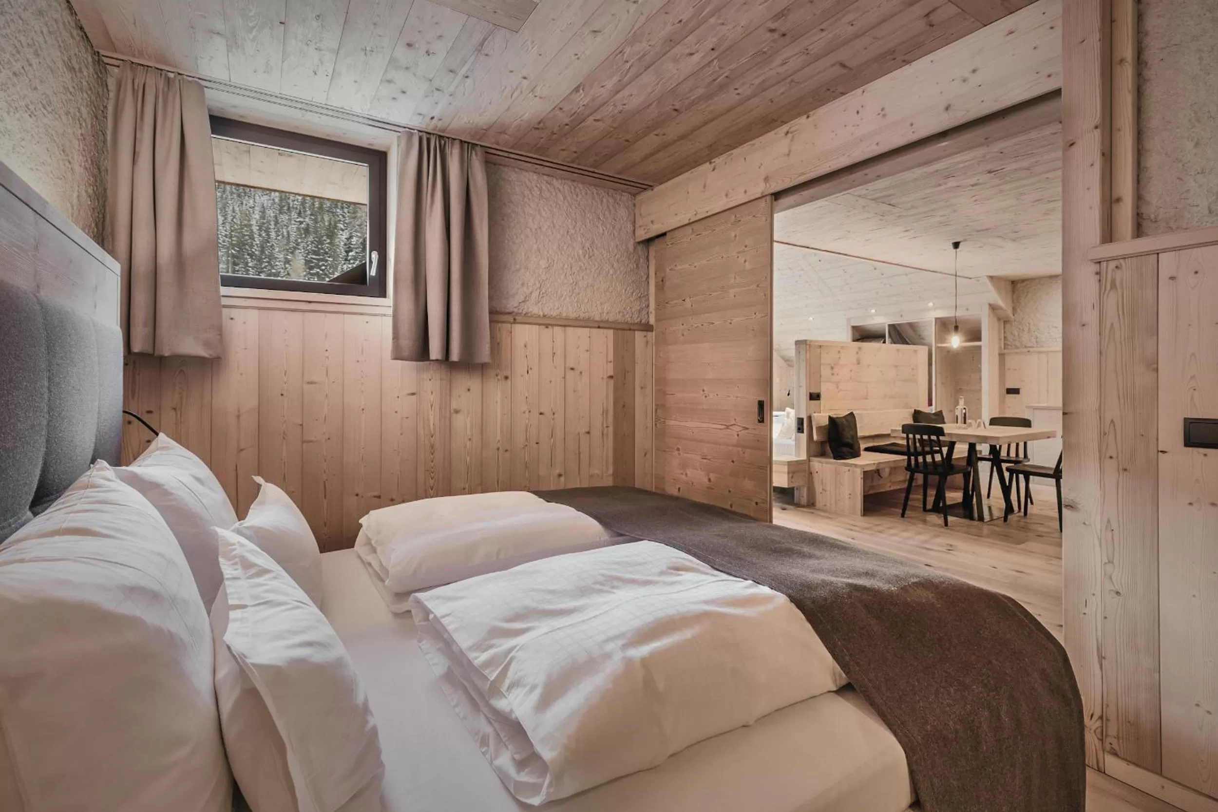 Bedroom, Bed in Tenne Lodges