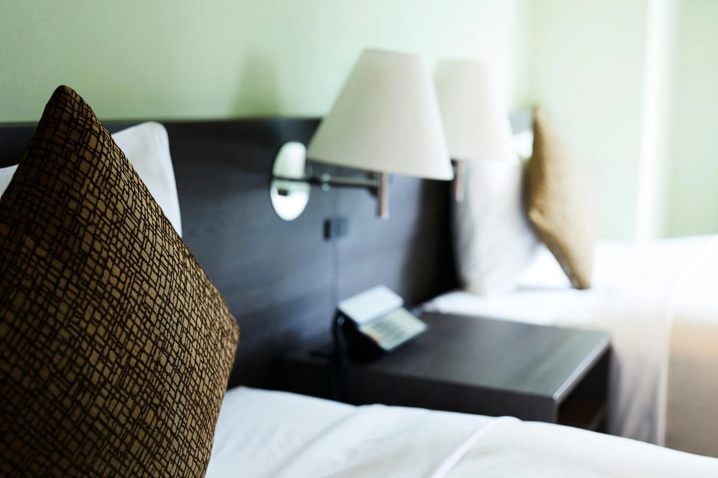 Bed in Ginza Grand Hotel