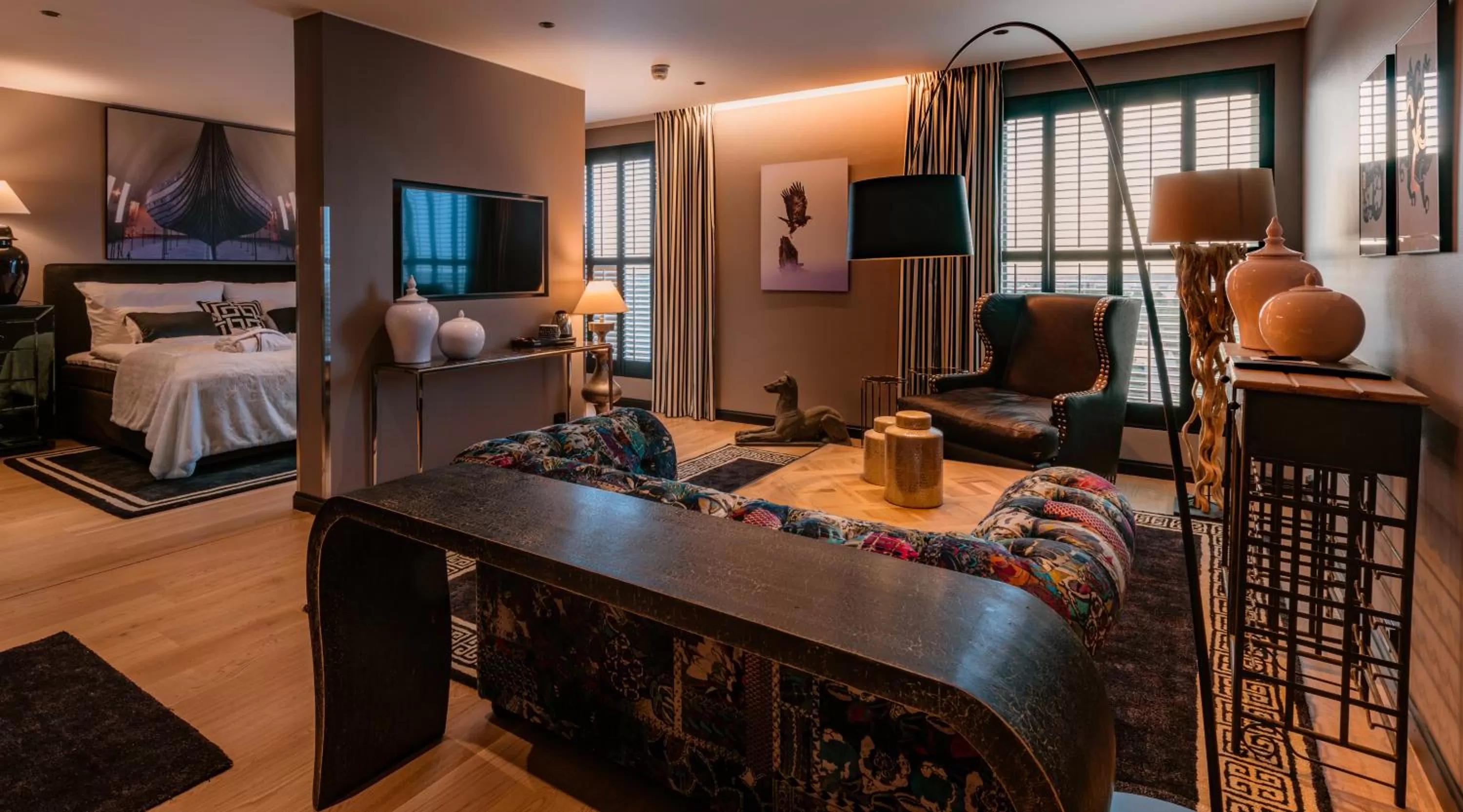 Decorative detail, Bed in Clarion Hotel Aviapolis