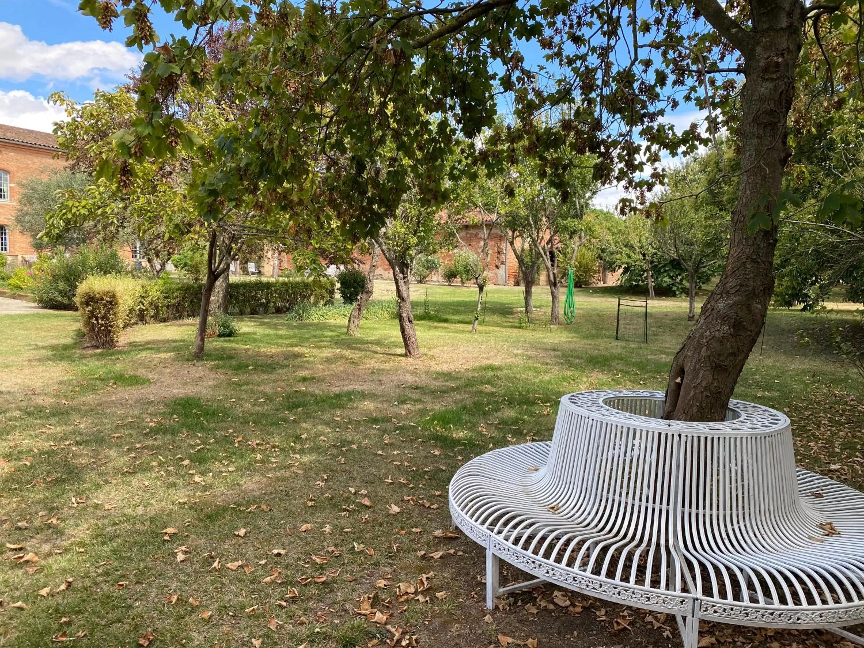 Garden in Manoir du Bouyssou