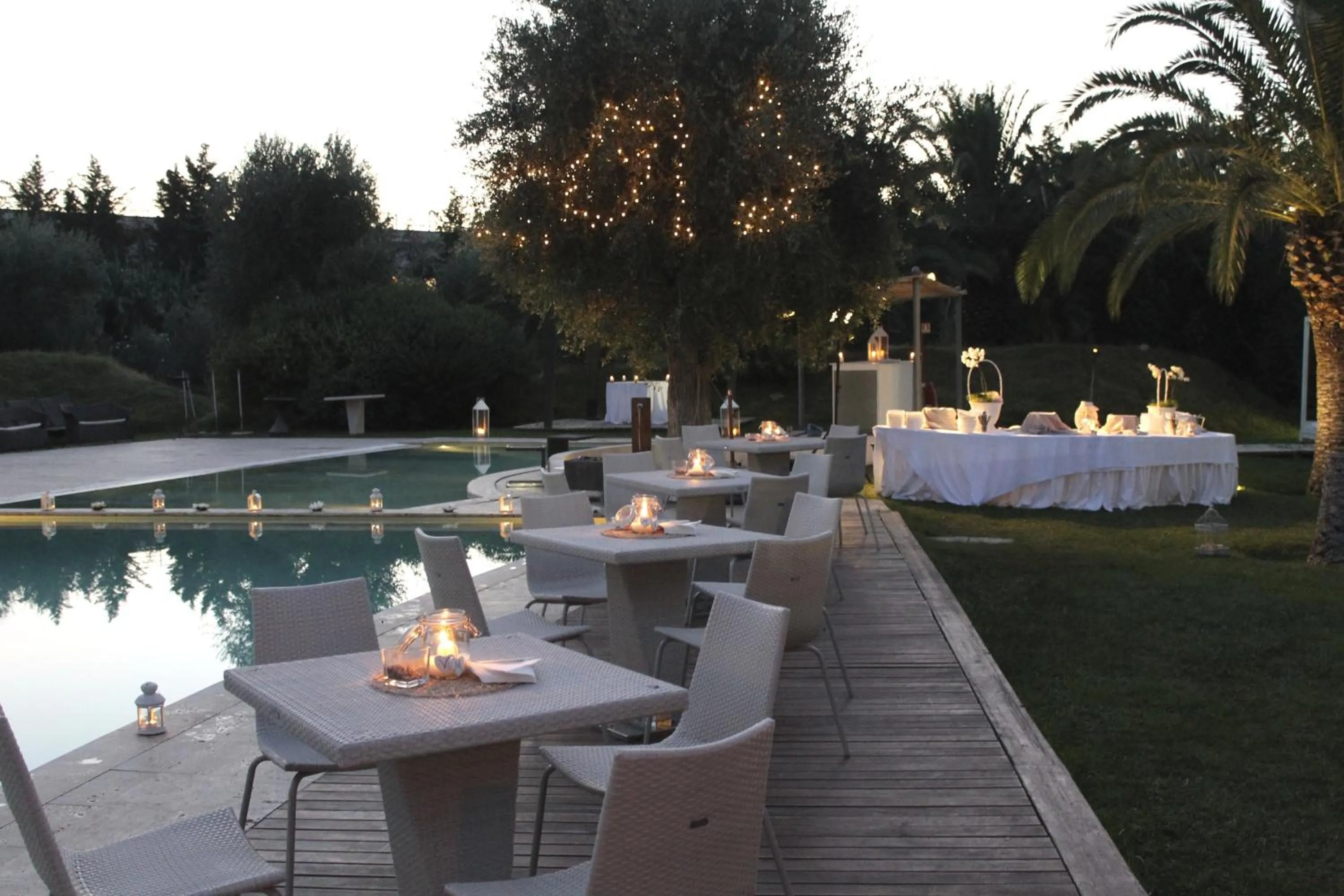 Restaurant/places to eat in Hotel Terranobile Metaresort