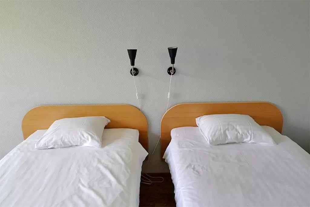 Bed in Finlandia Hotel Isovalkeinen