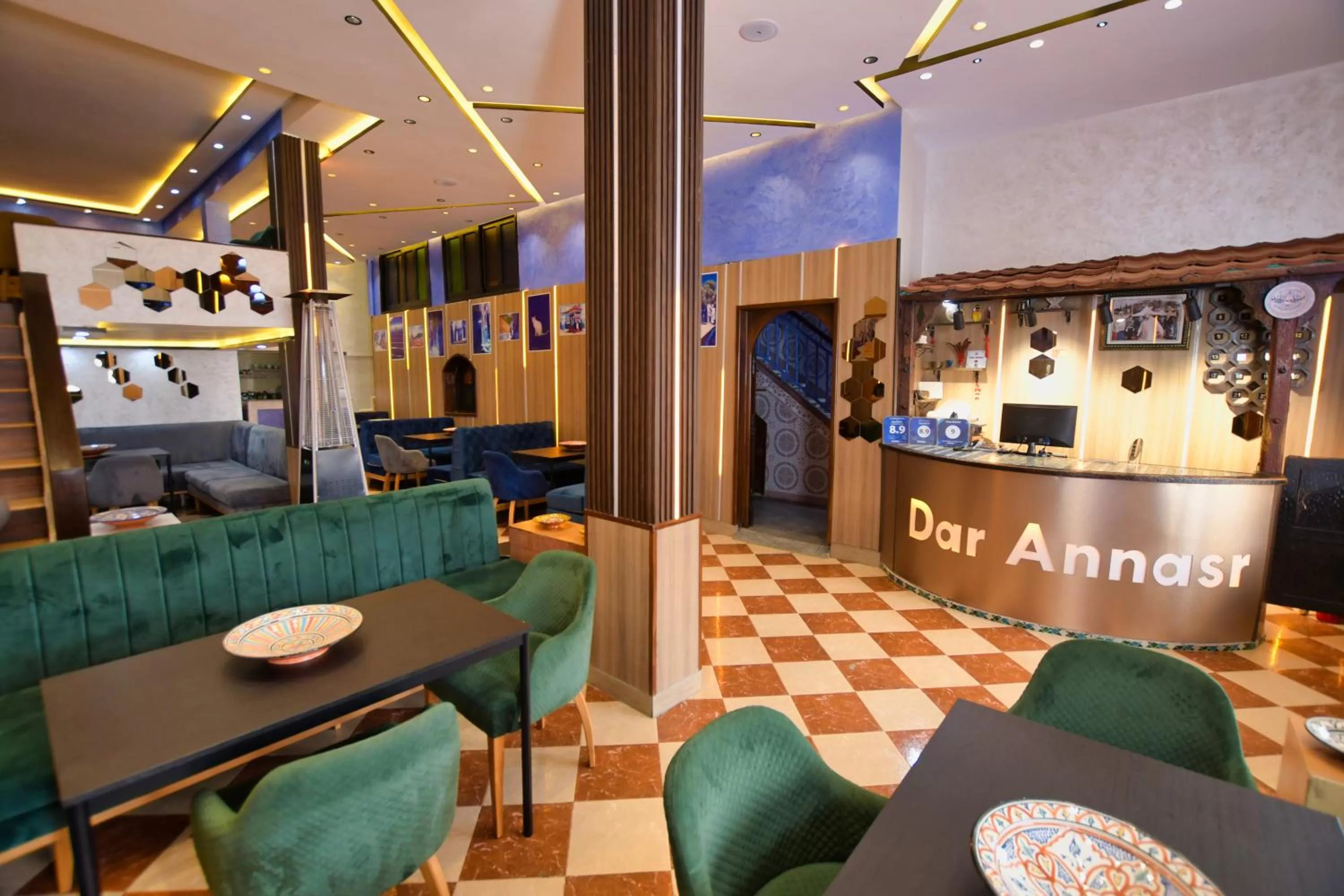 Lobby or reception in Hotel Dar Annasr