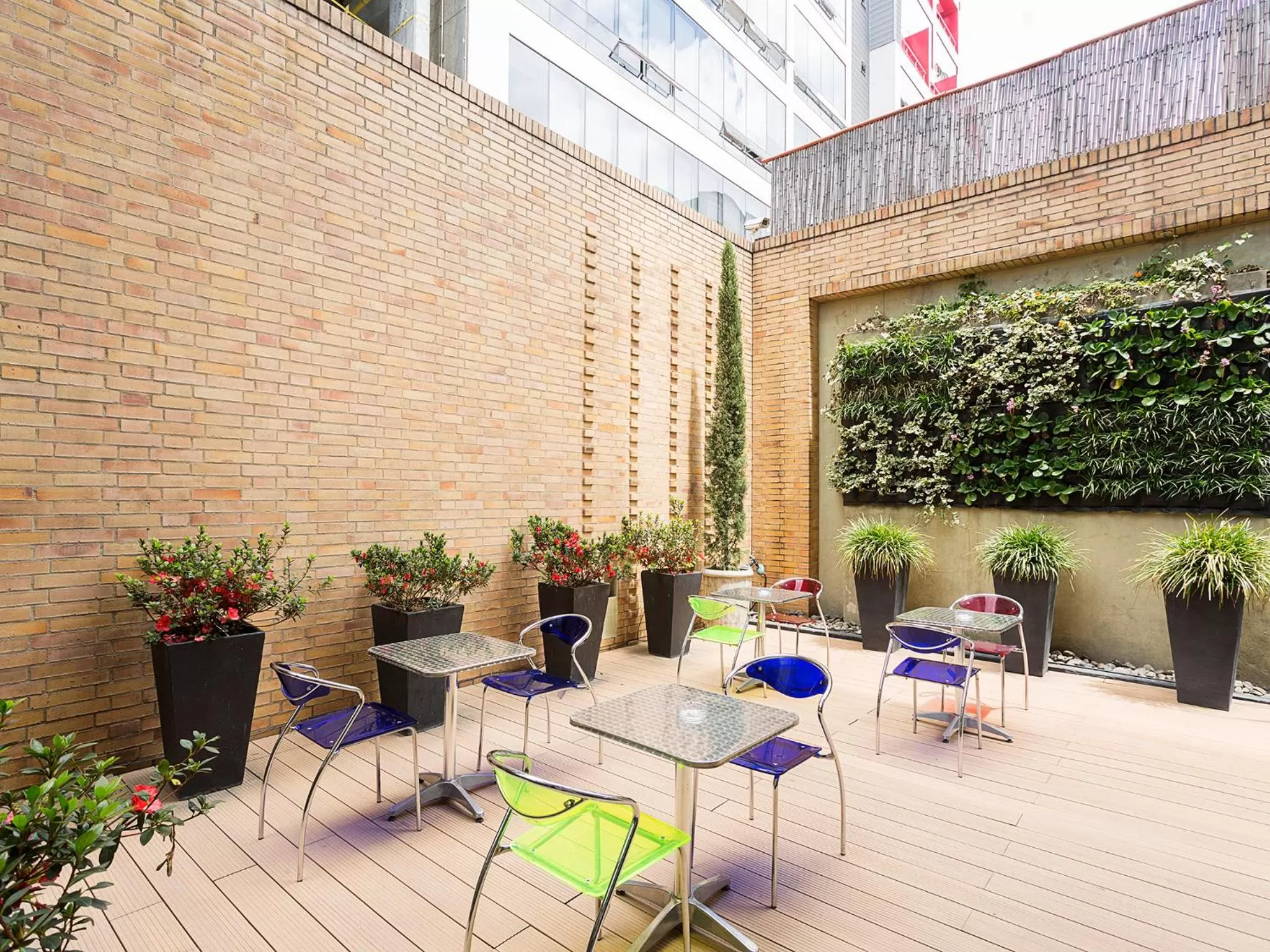 Balcony/Terrace in Hotel bh Parque 93