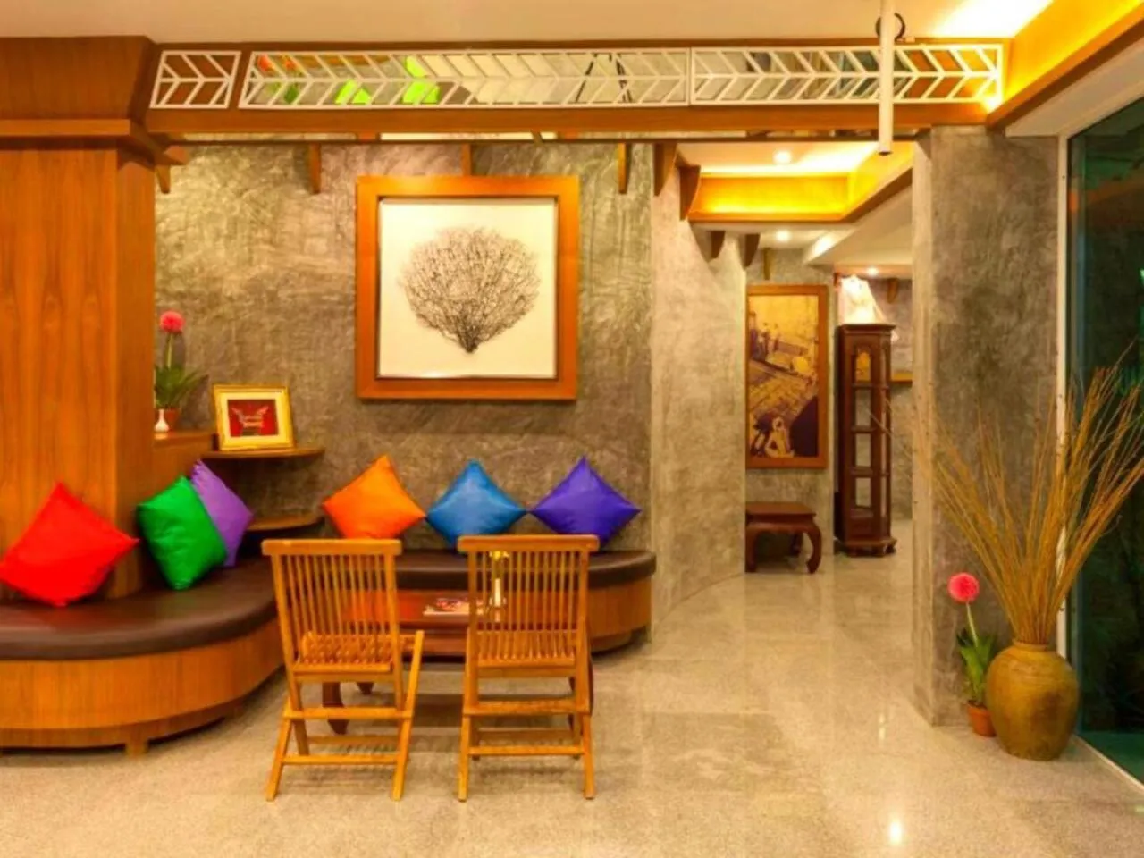 Lobby or reception in The Samui Beach Resort