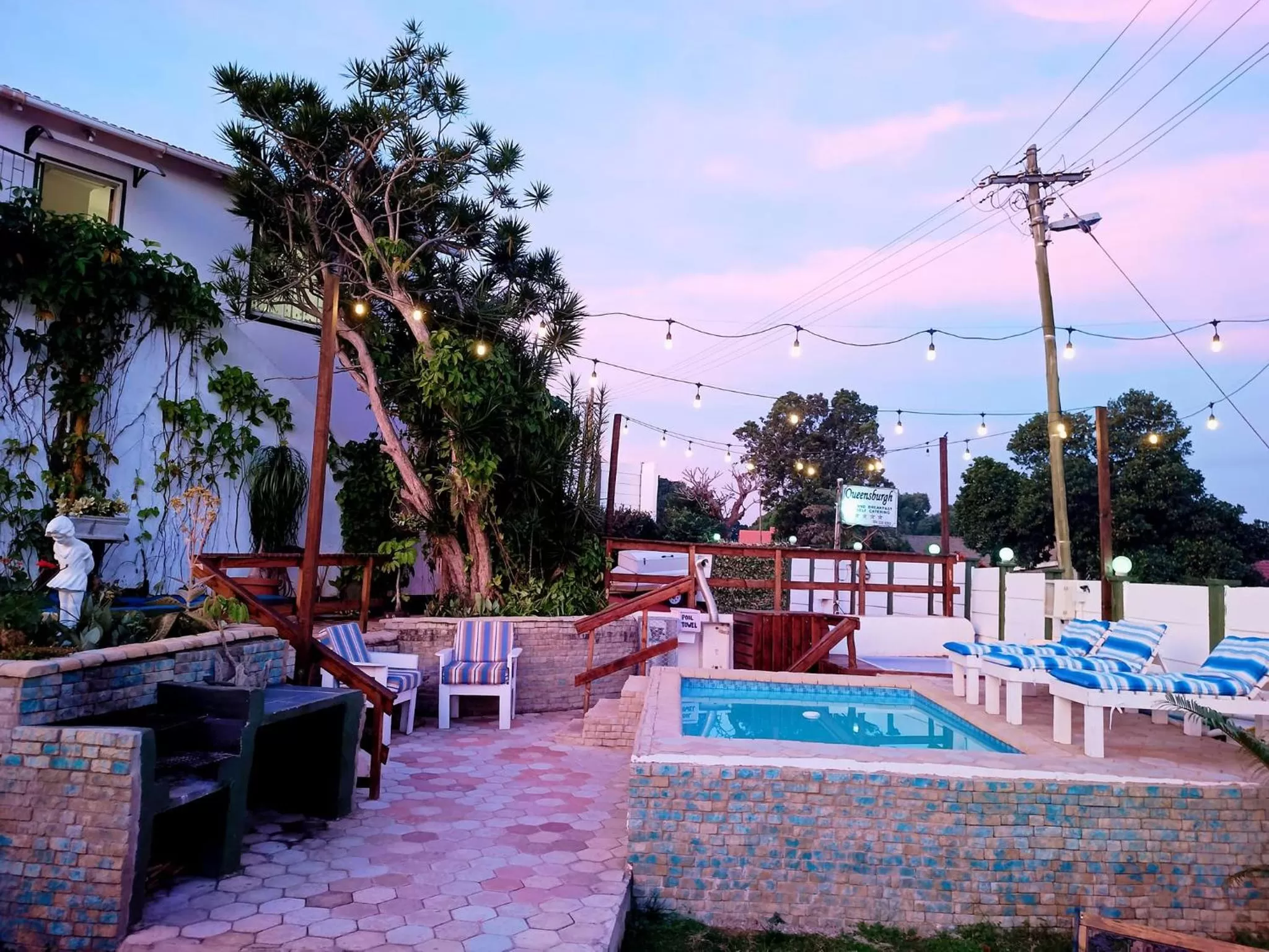 Garden in Queensburgh B&B or Self Catering