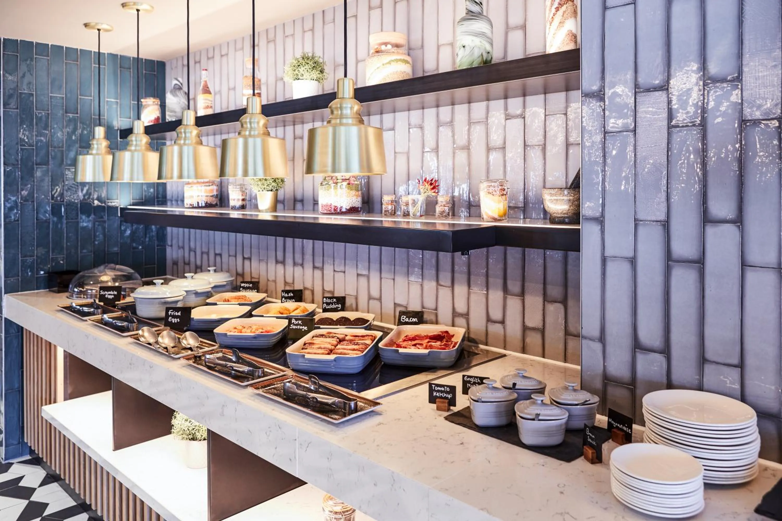 Breakfast in Novotel Birmingham Airport Terminal Building - NEC