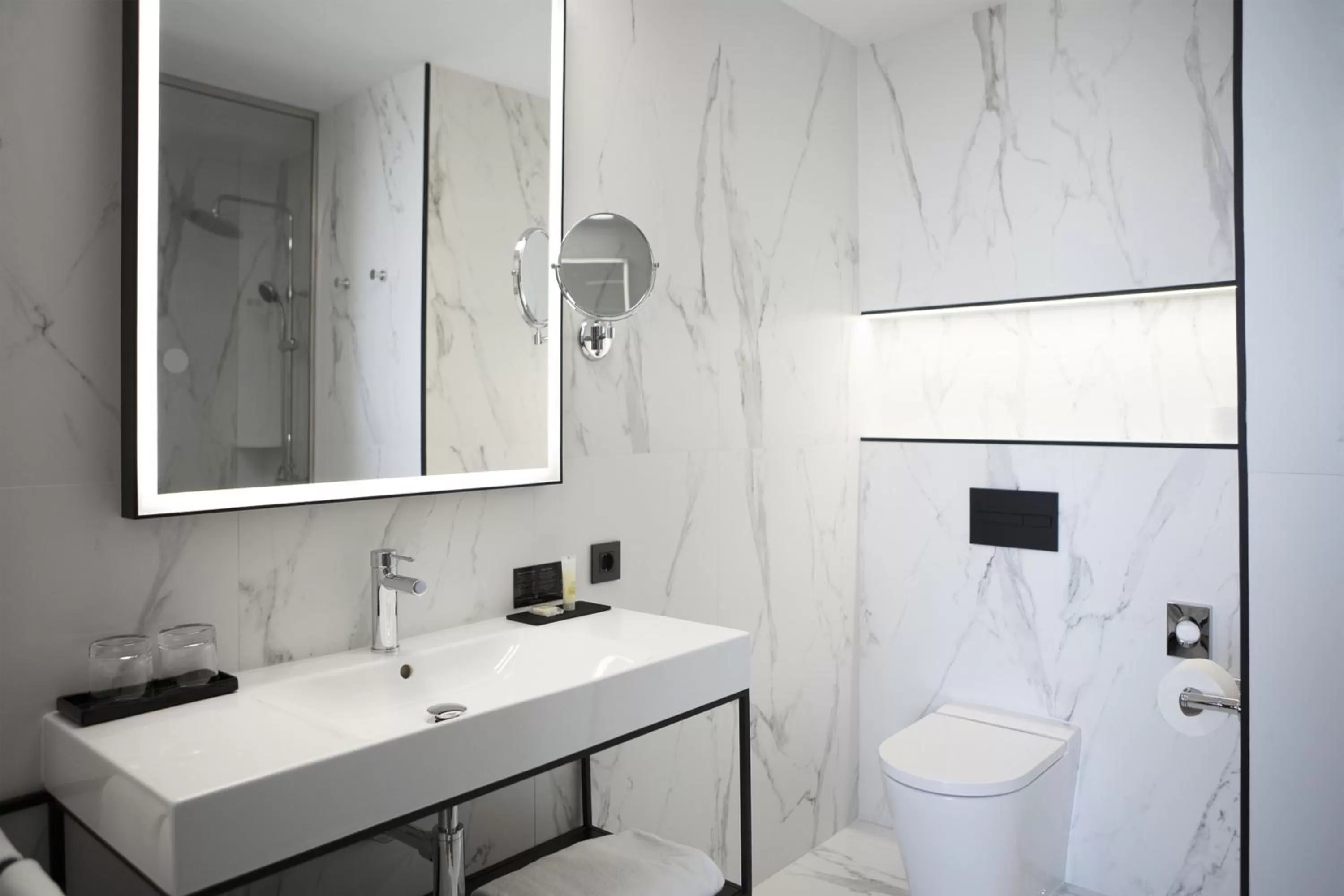 Toilet in Riu Plaza España