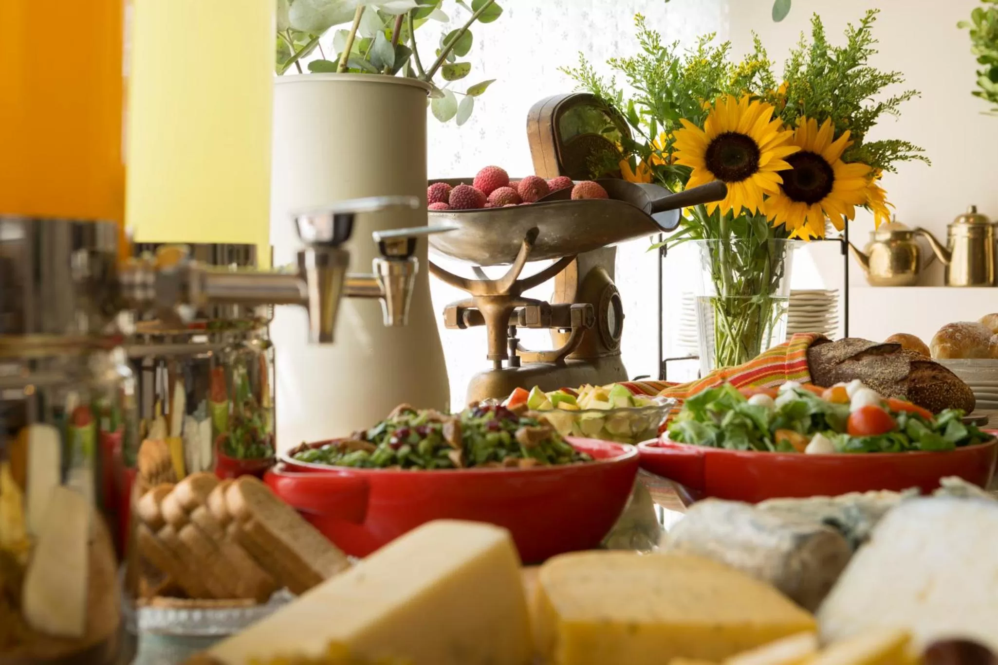 Buffet breakfast in Shtarkman Erna Boutique Hotel Nahariya