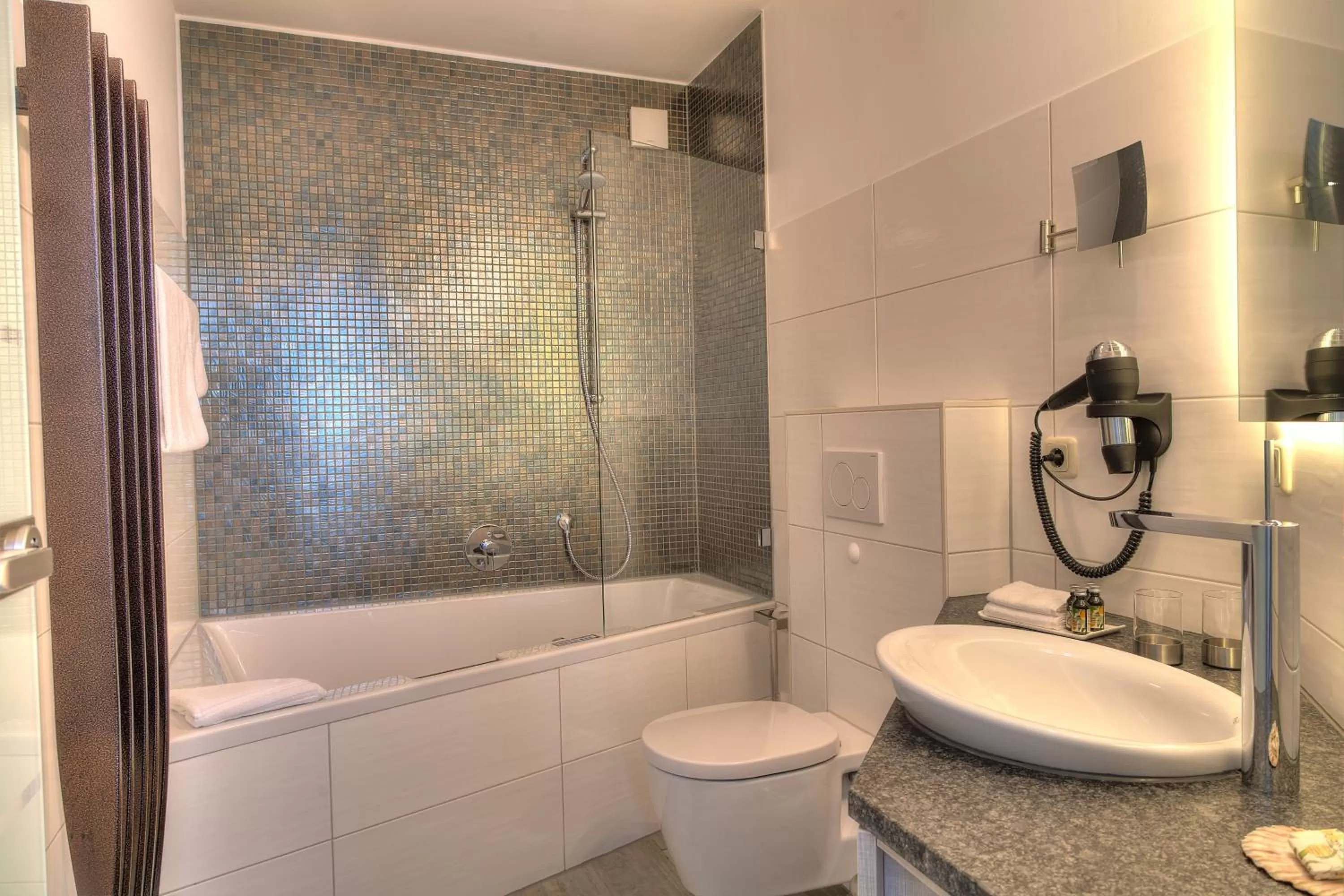 Bathroom in HafenHotel PommernYacht