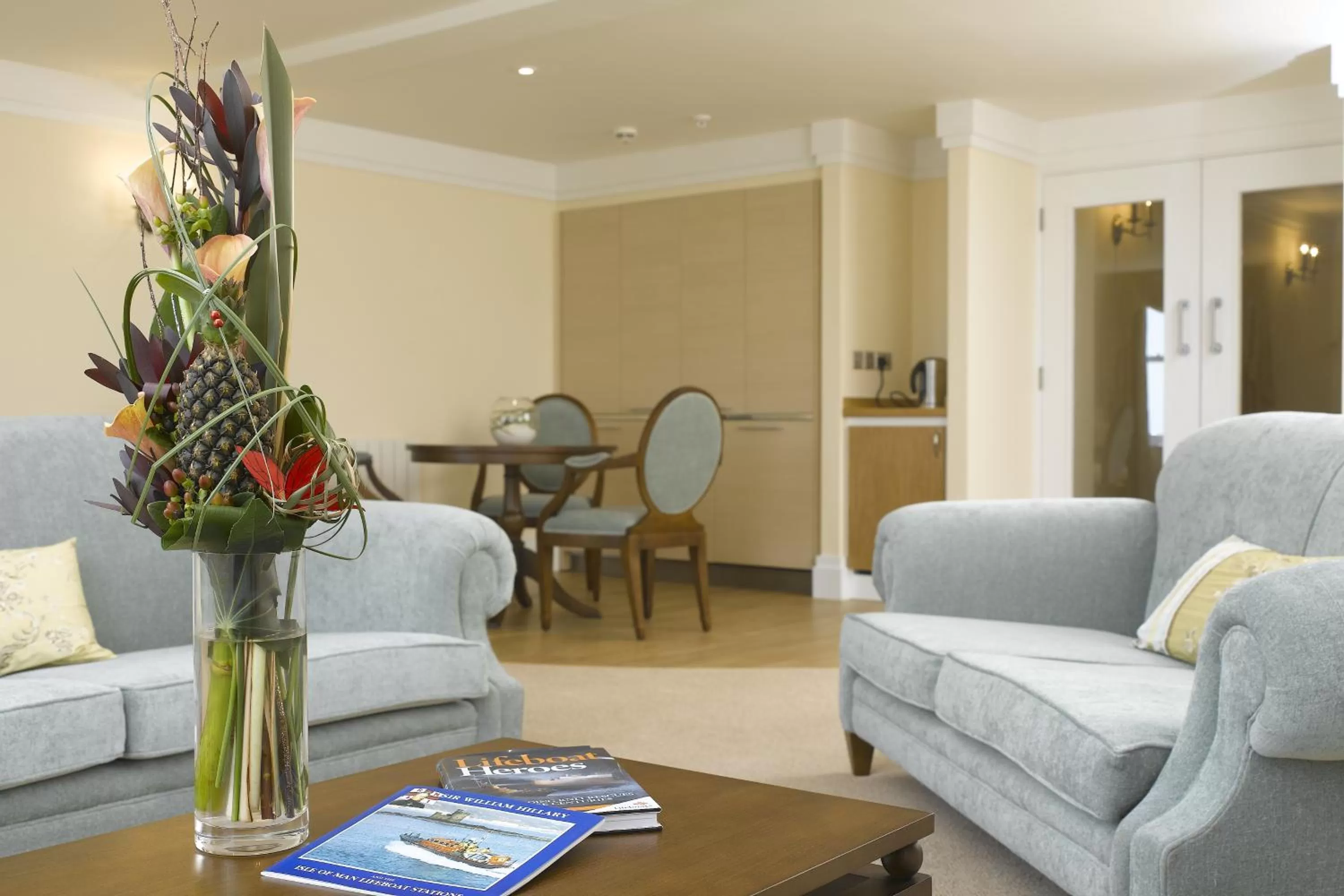 Living room in The Sefton