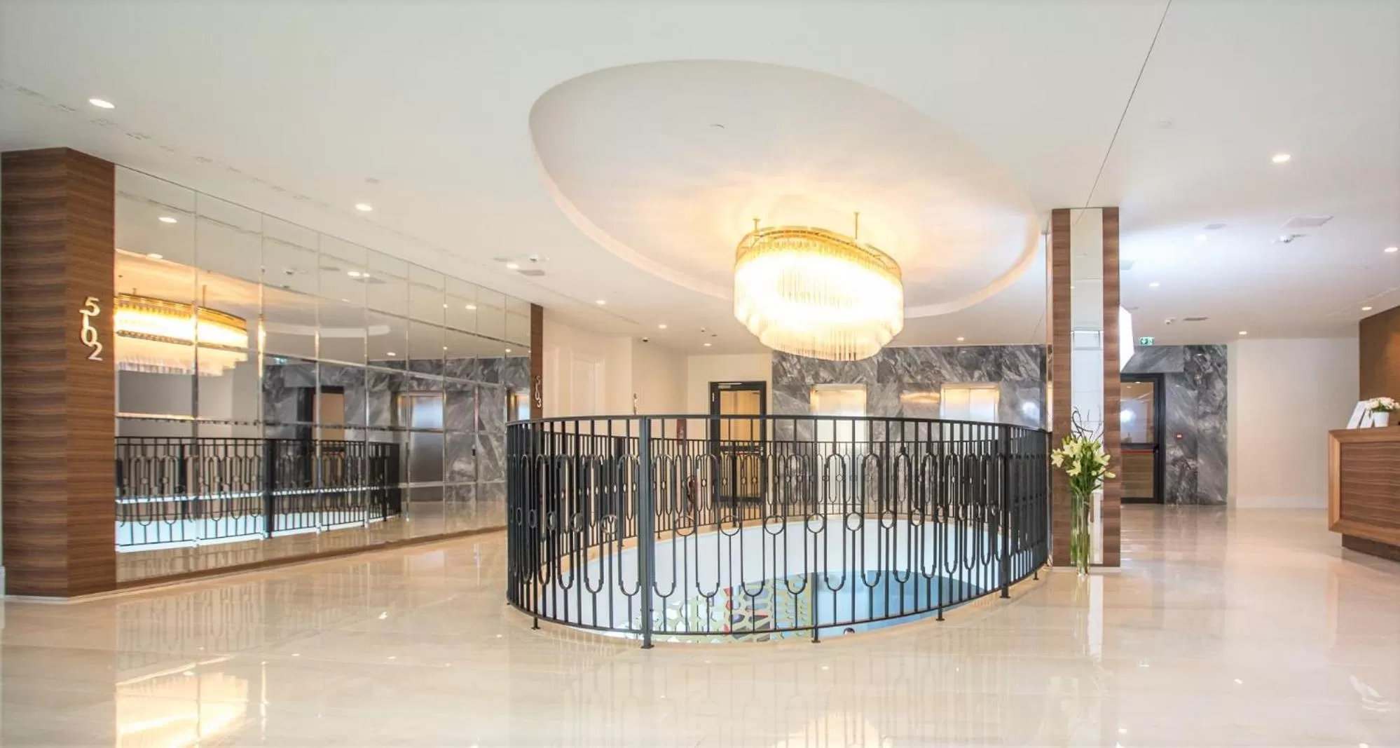 Lobby or reception in Royal Blue Hotel