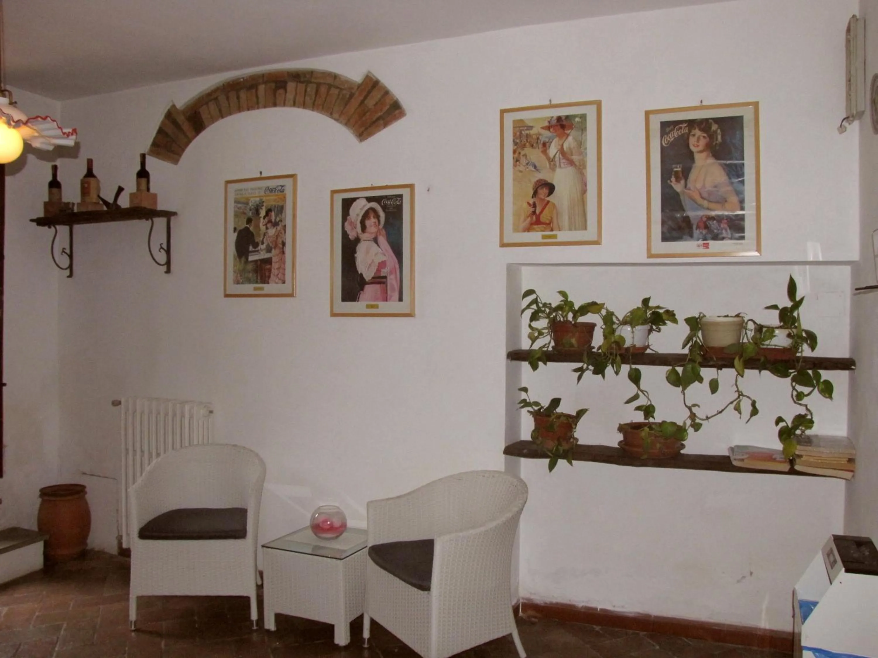 Lobby or reception in Residence Casprini da Omero